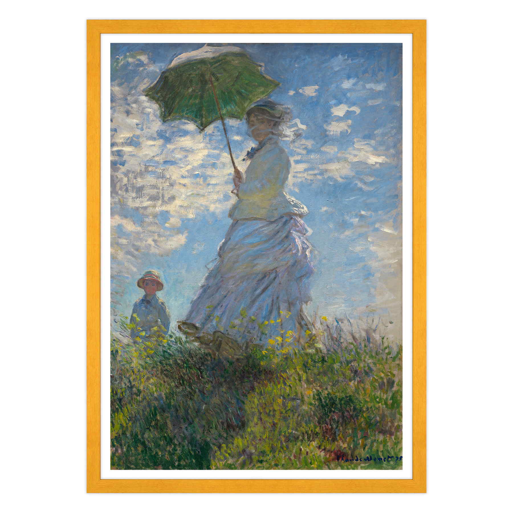 Claude Monet - Donna con Parasole