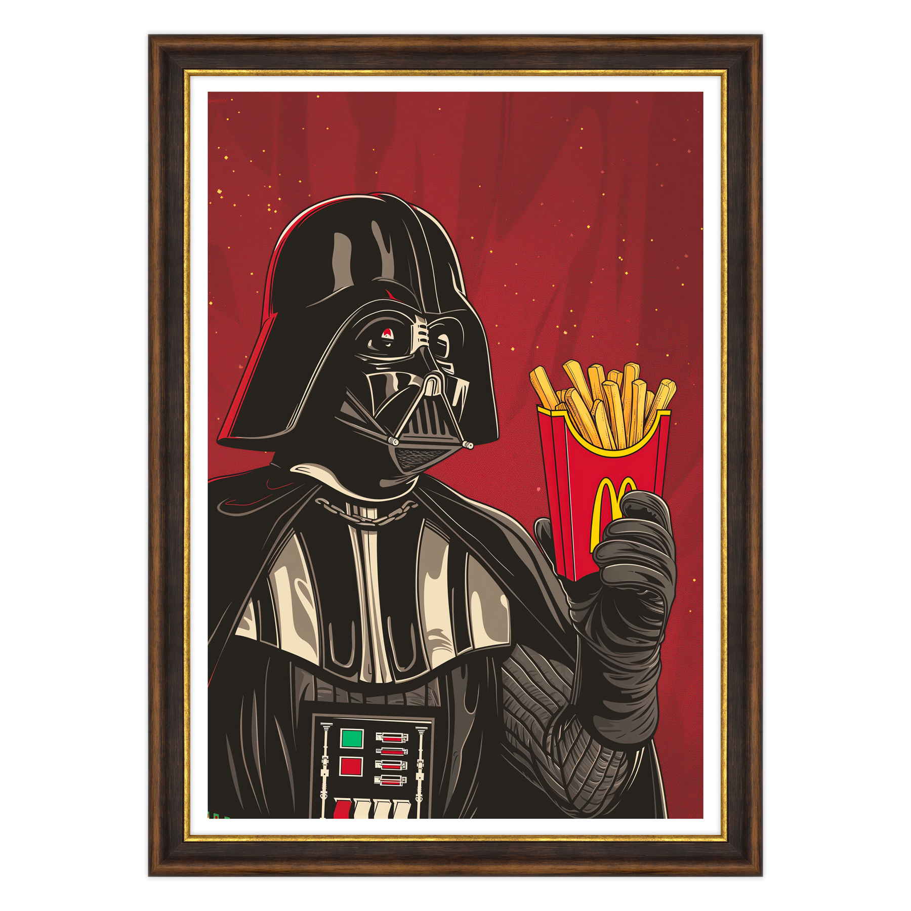Star Wars - The Dark Side of Fast Food Pop Art