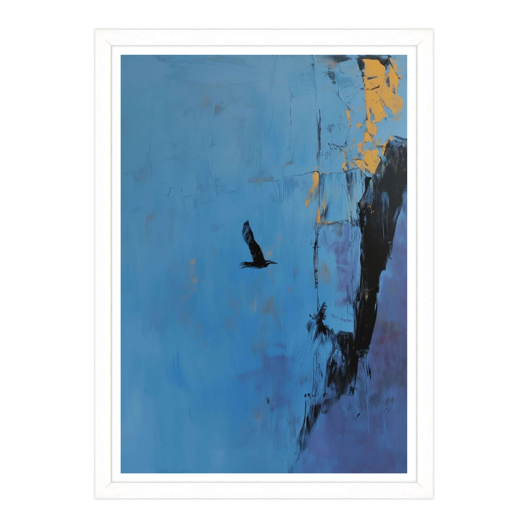 Astratto - Volo in Blu Profondo