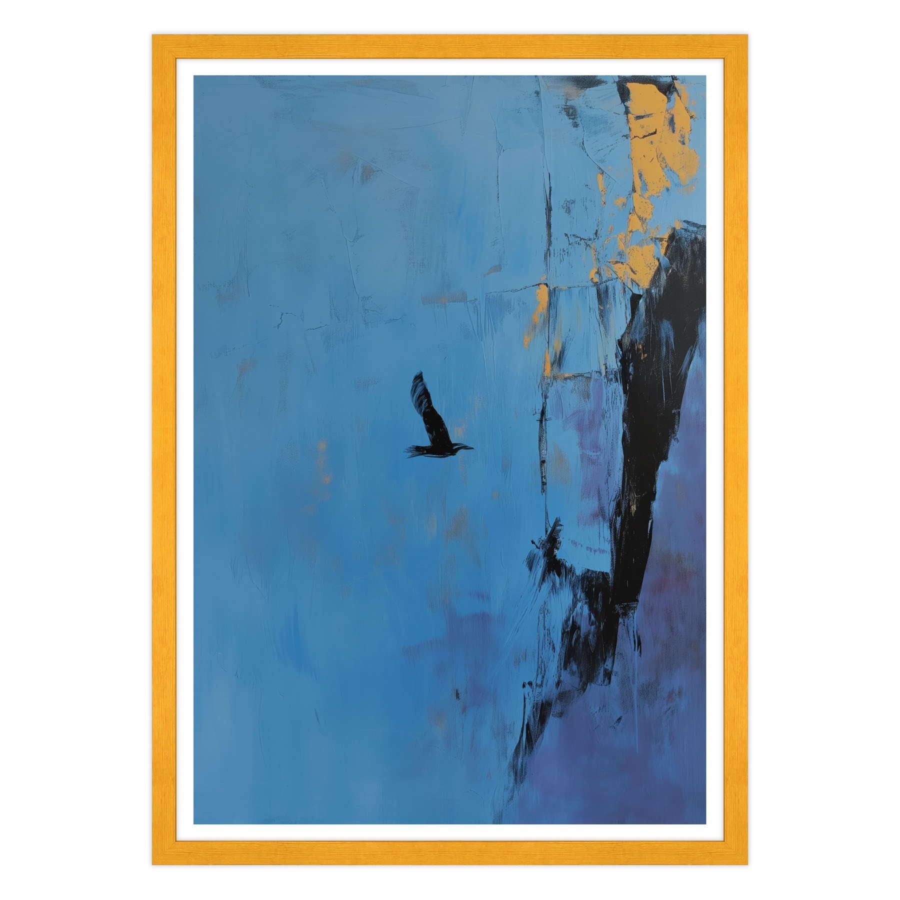 Astratto - Volo in Blu Profondo