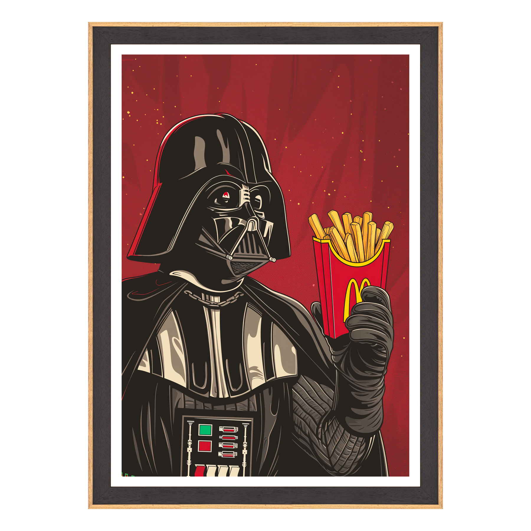 Star Wars - The Dark Side of Fast Food Pop Art