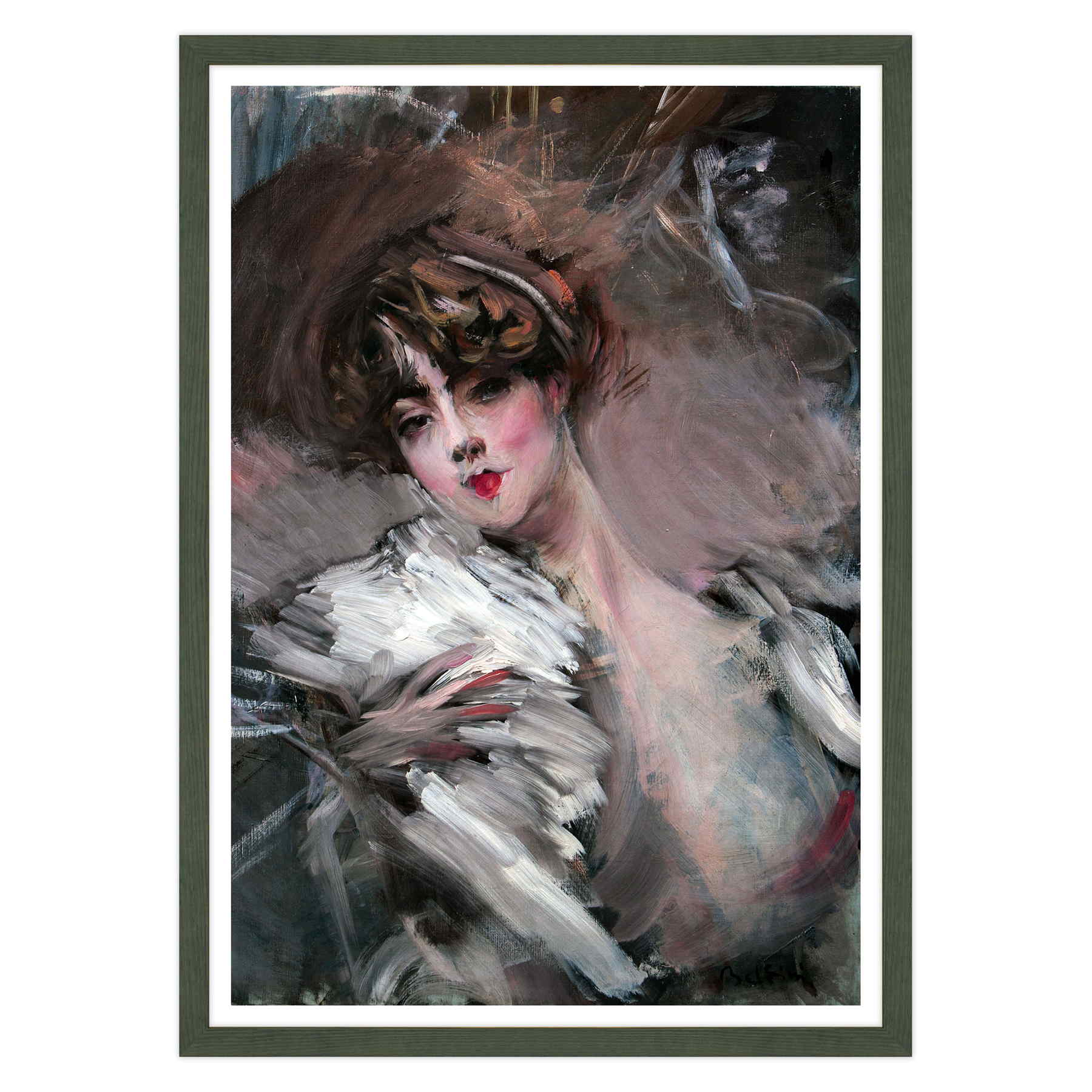 Giovanni Boldini - Ritratto di giovane donna