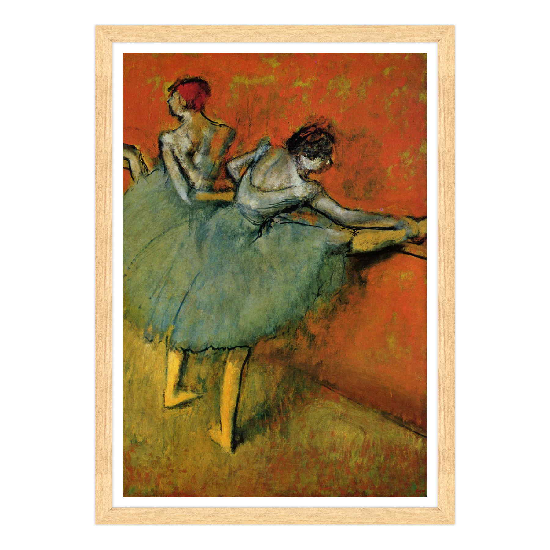 Edgar Degas - Ballerine alla Sbarra