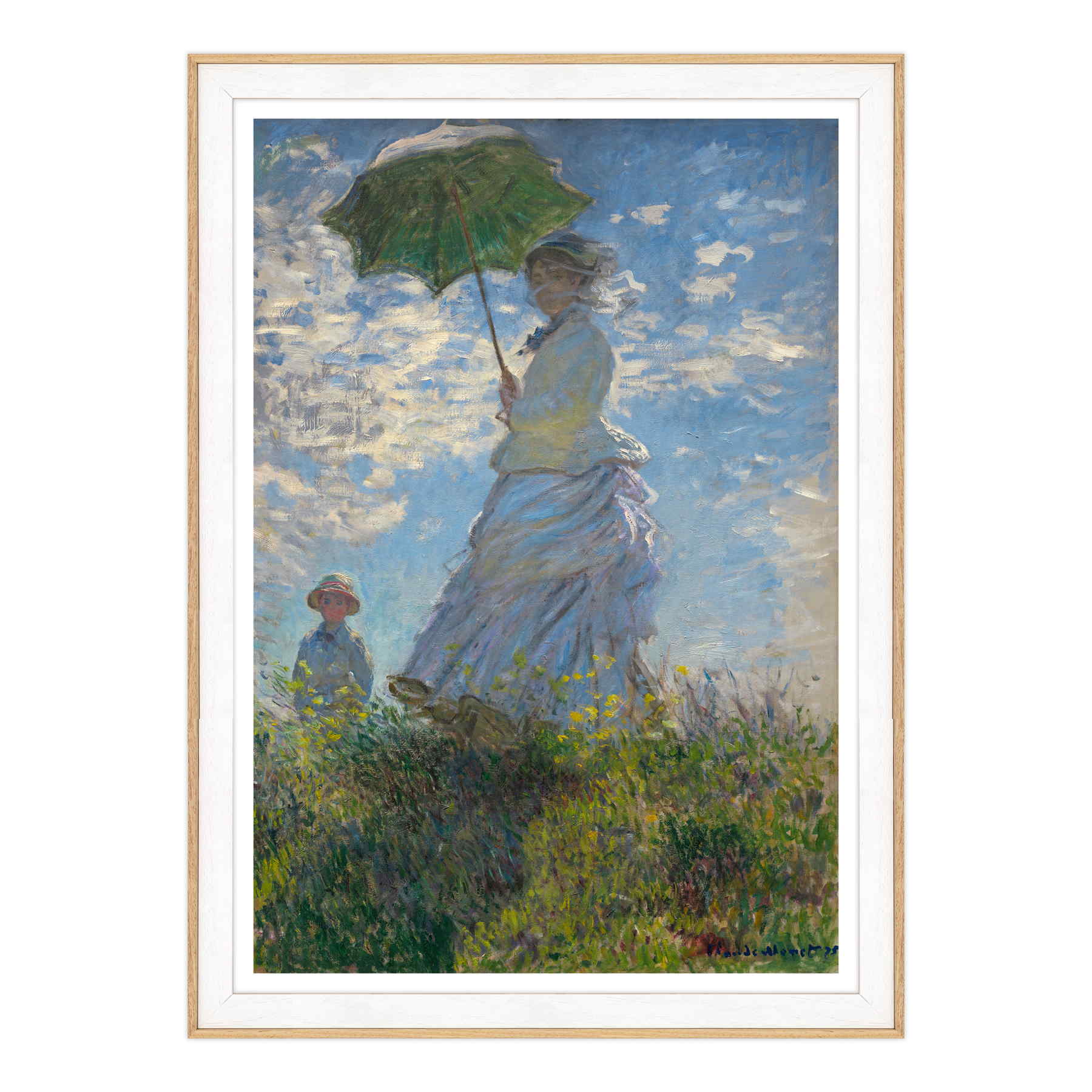 Claude Monet - Donna con Parasole
