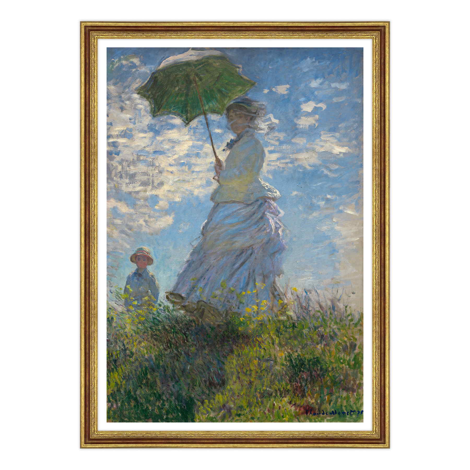 Claude Monet - Donna con Parasole