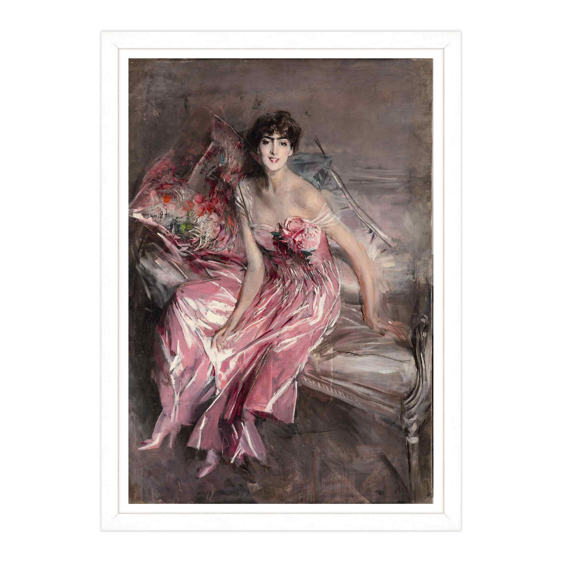 Giovanni Boldini - La Signora in Rosa