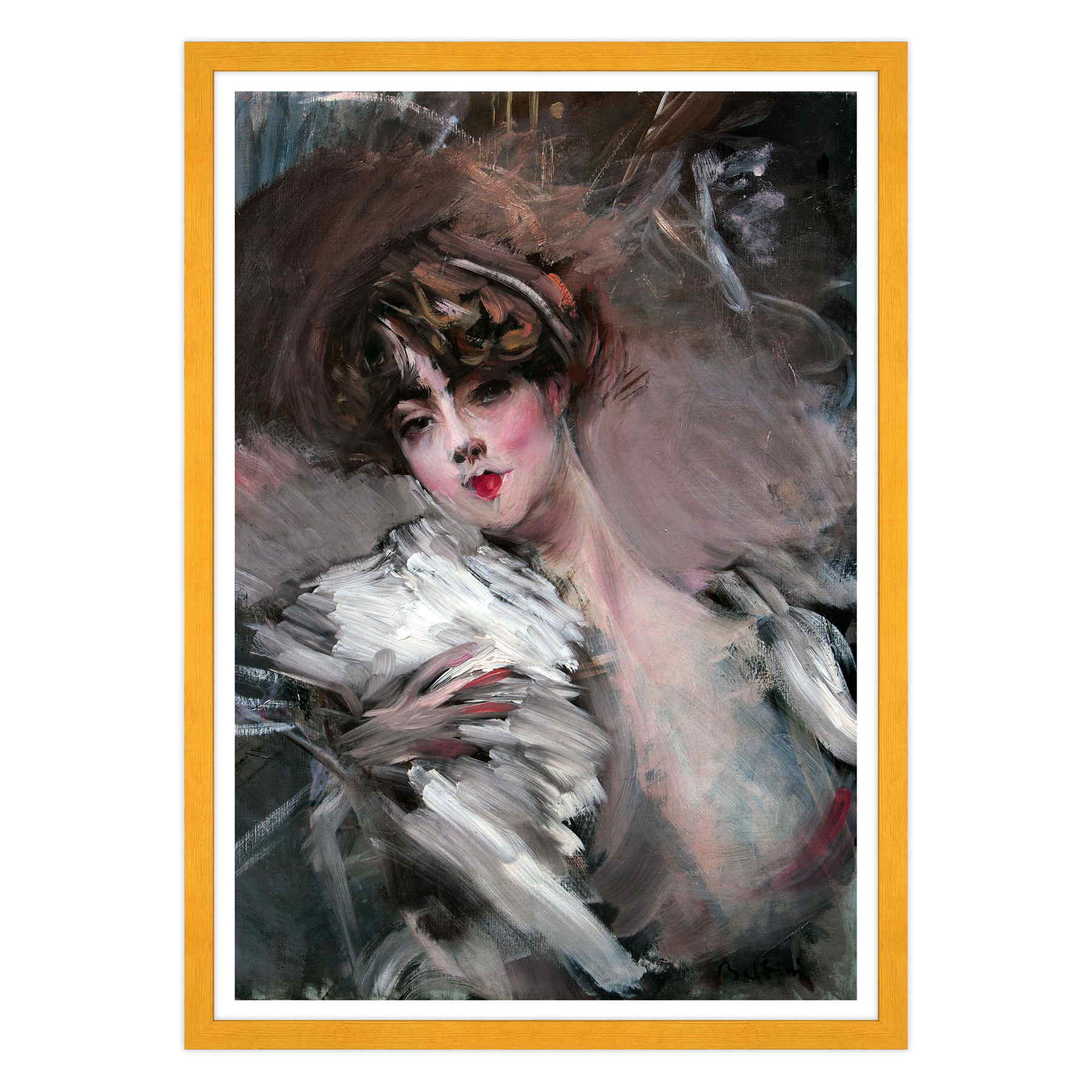 Giovanni Boldini - Ritratto di giovane donna