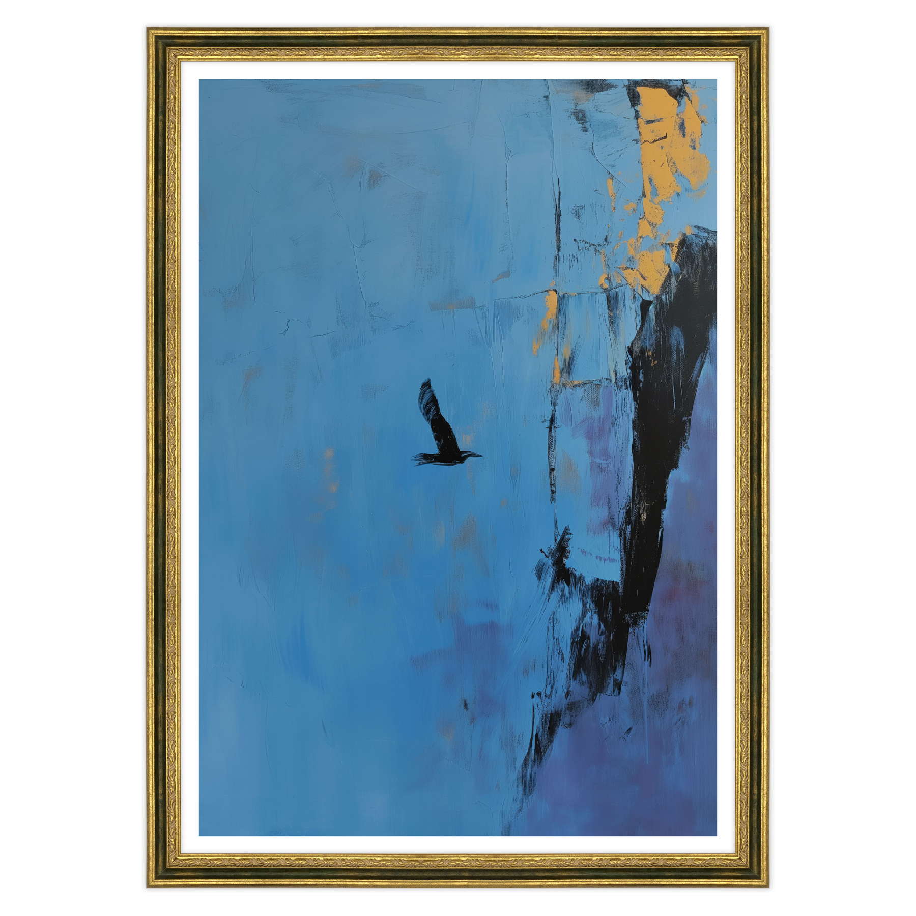 Astratto - Volo in Blu Profondo