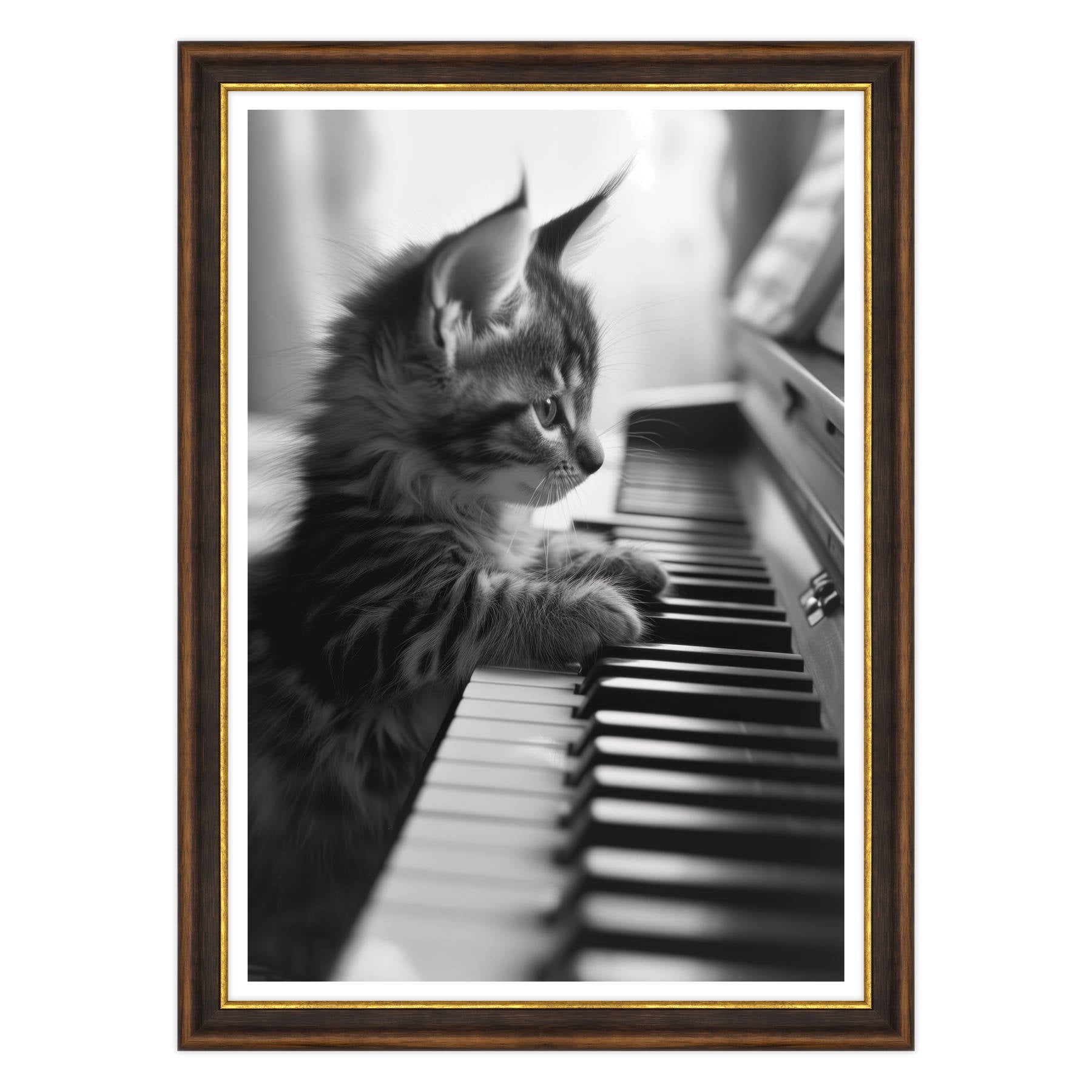 Eleganza Classica: Il Virtuoso Micio