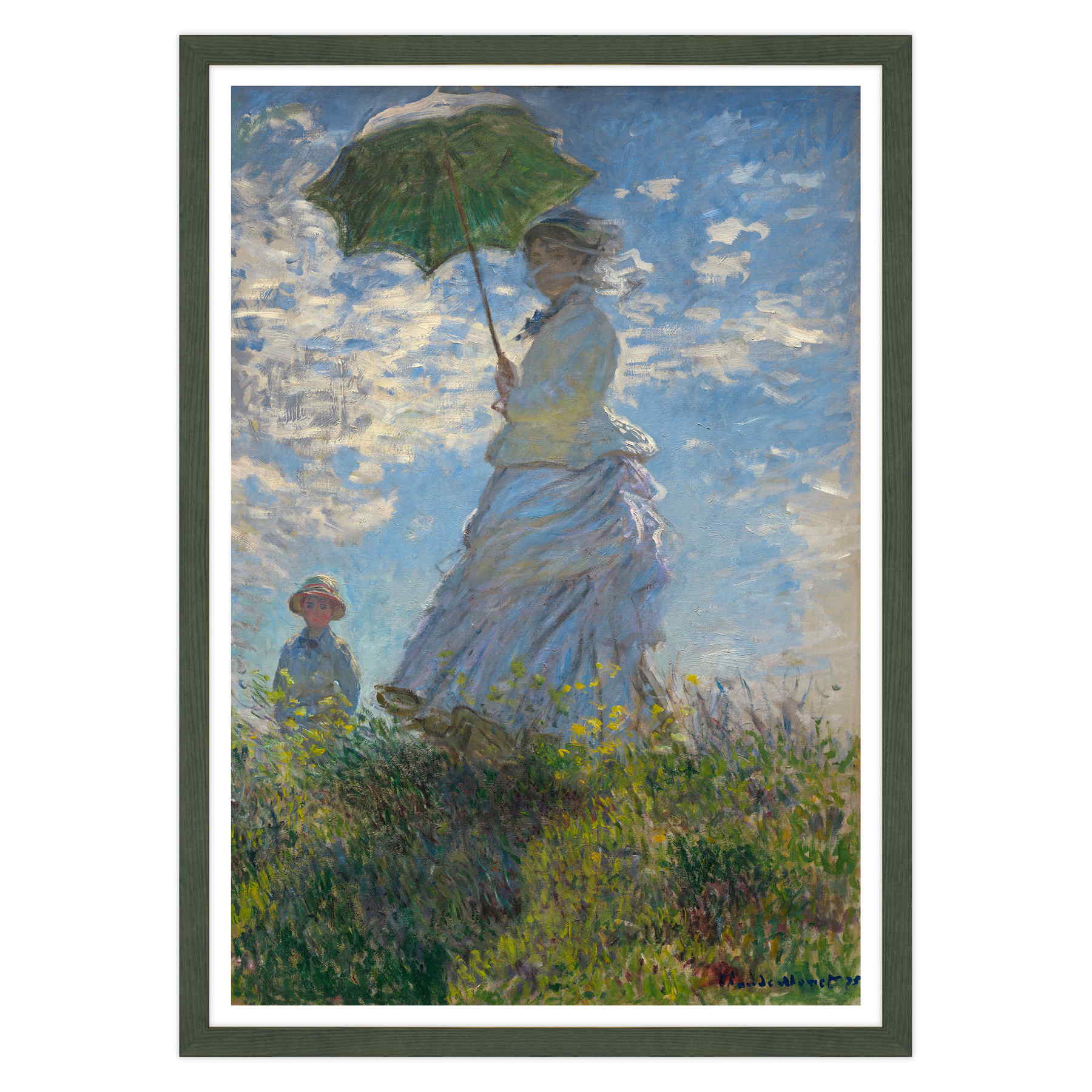 Claude Monet - Donna con Parasole