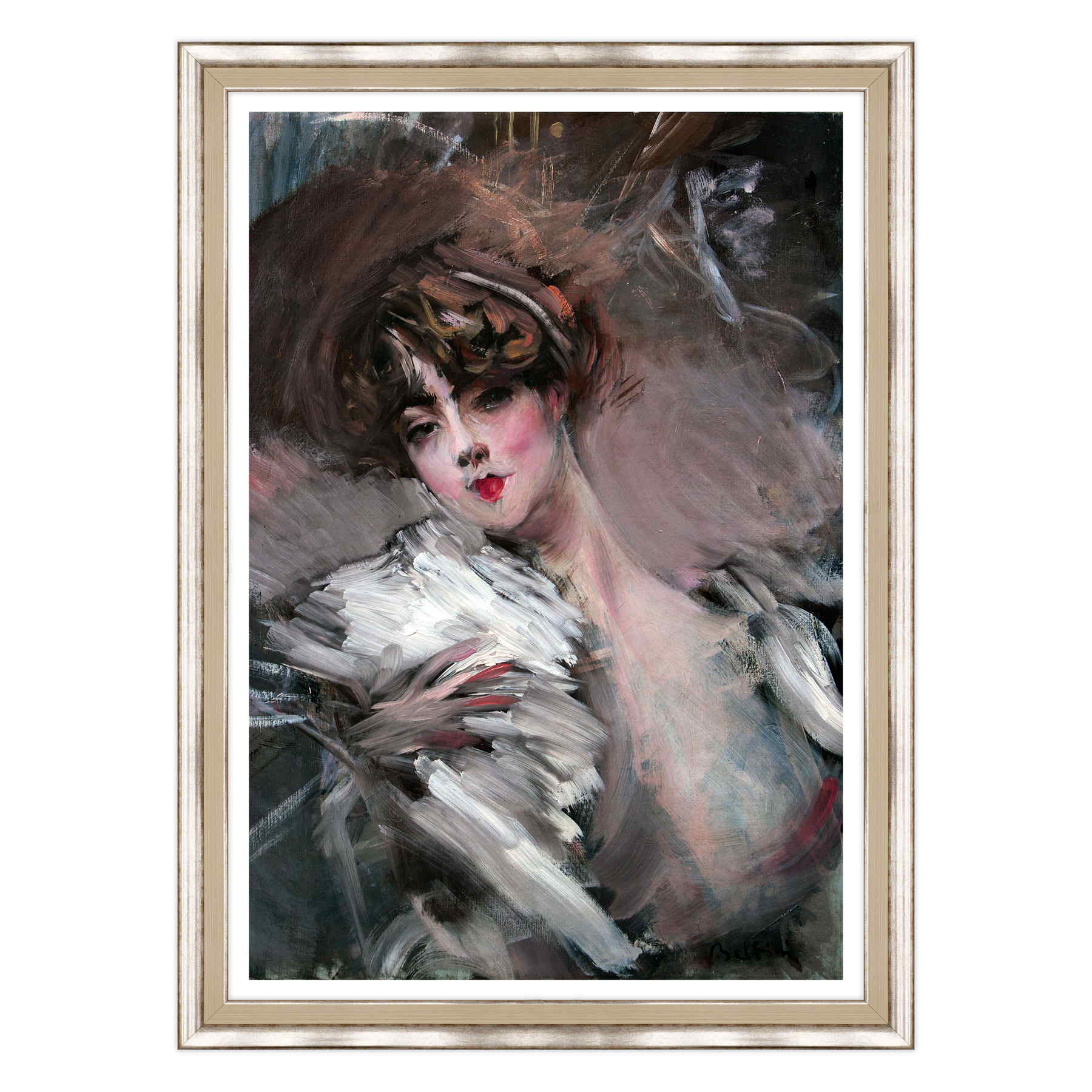 Giovanni Boldini - Ritratto di giovane donna