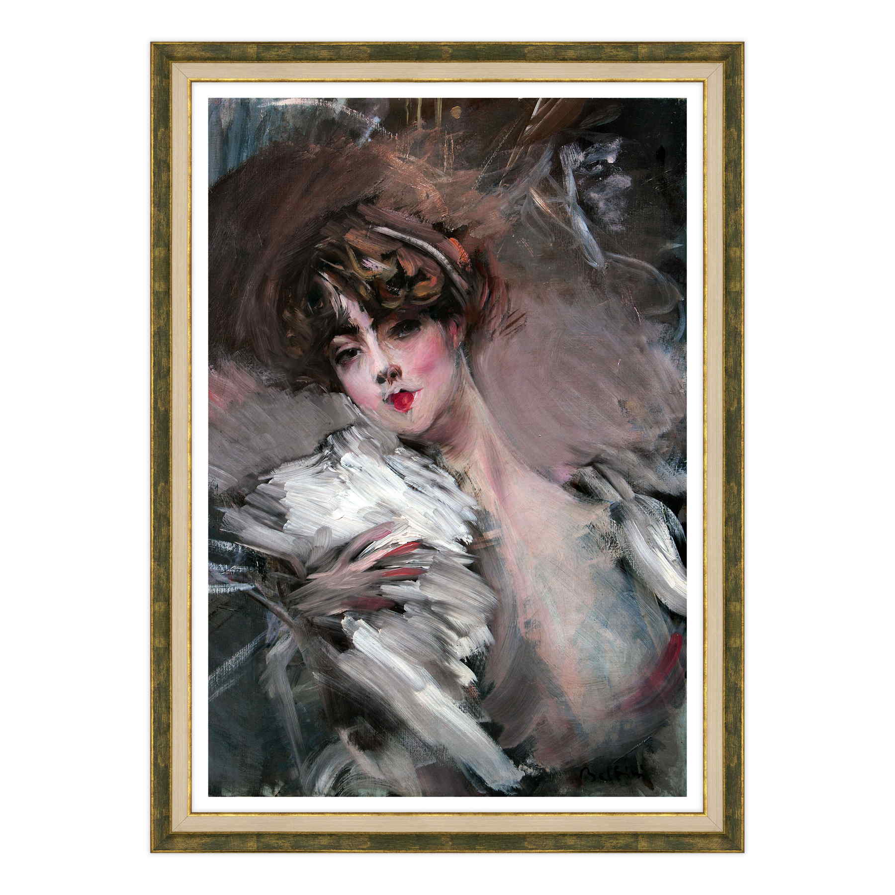 Giovanni Boldini - Ritratto di giovane donna