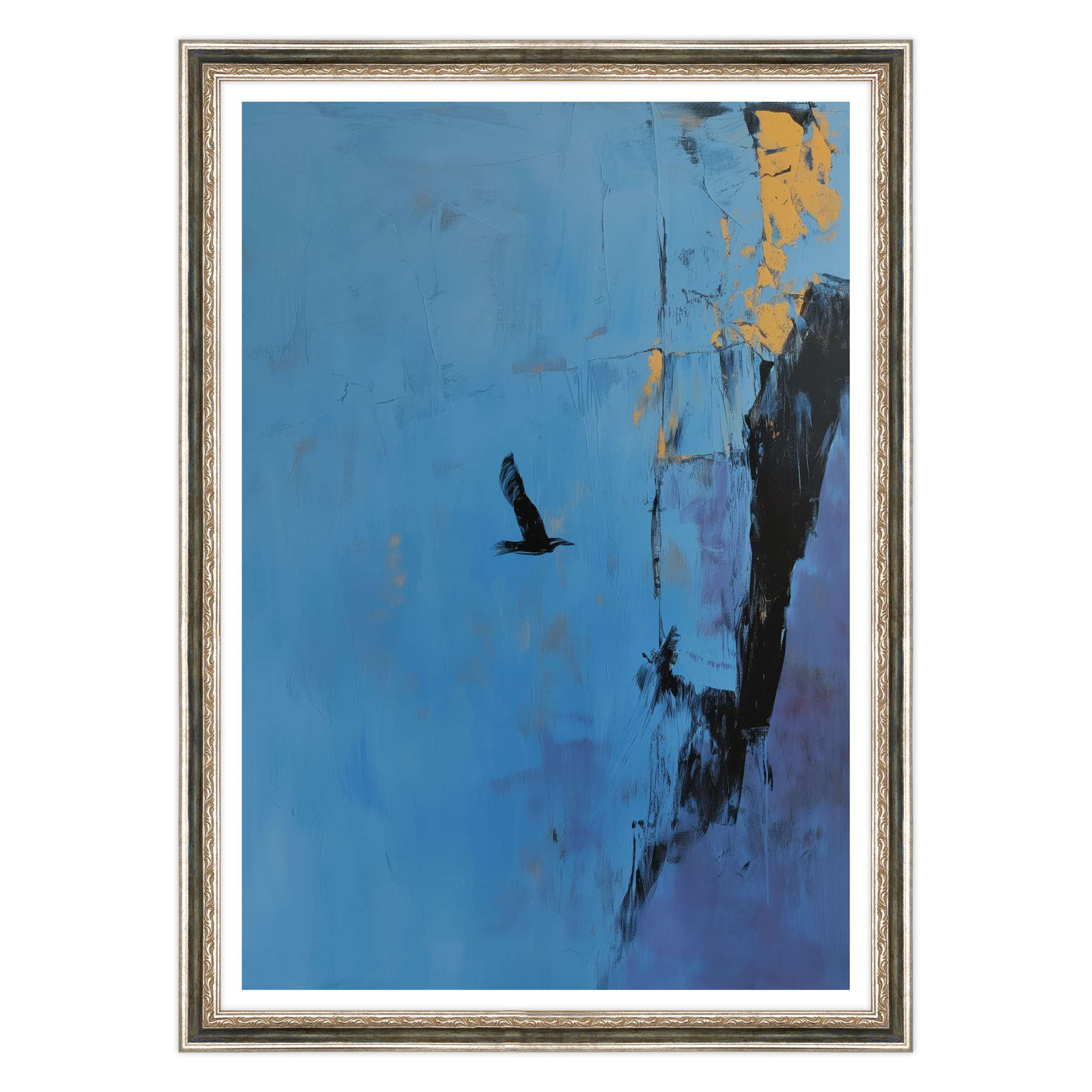 Astratto - Volo in Blu Profondo