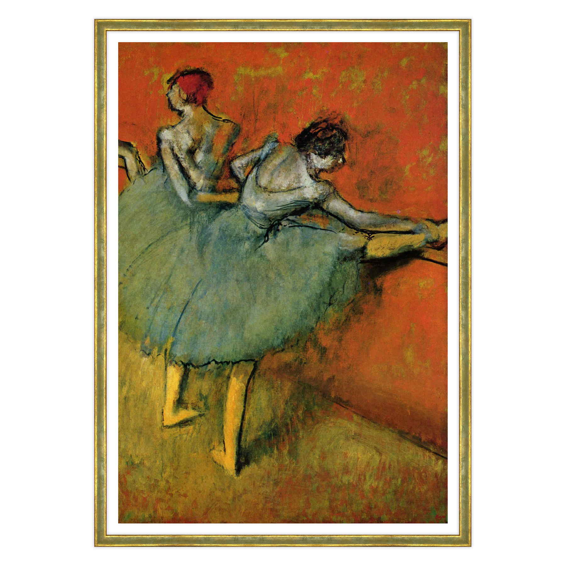 Edgar Degas - Ballerine alla Sbarra