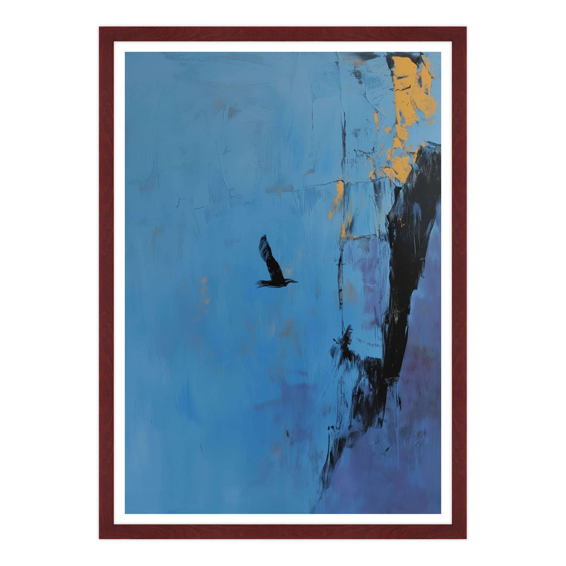 Astratto - Volo in Blu Profondo