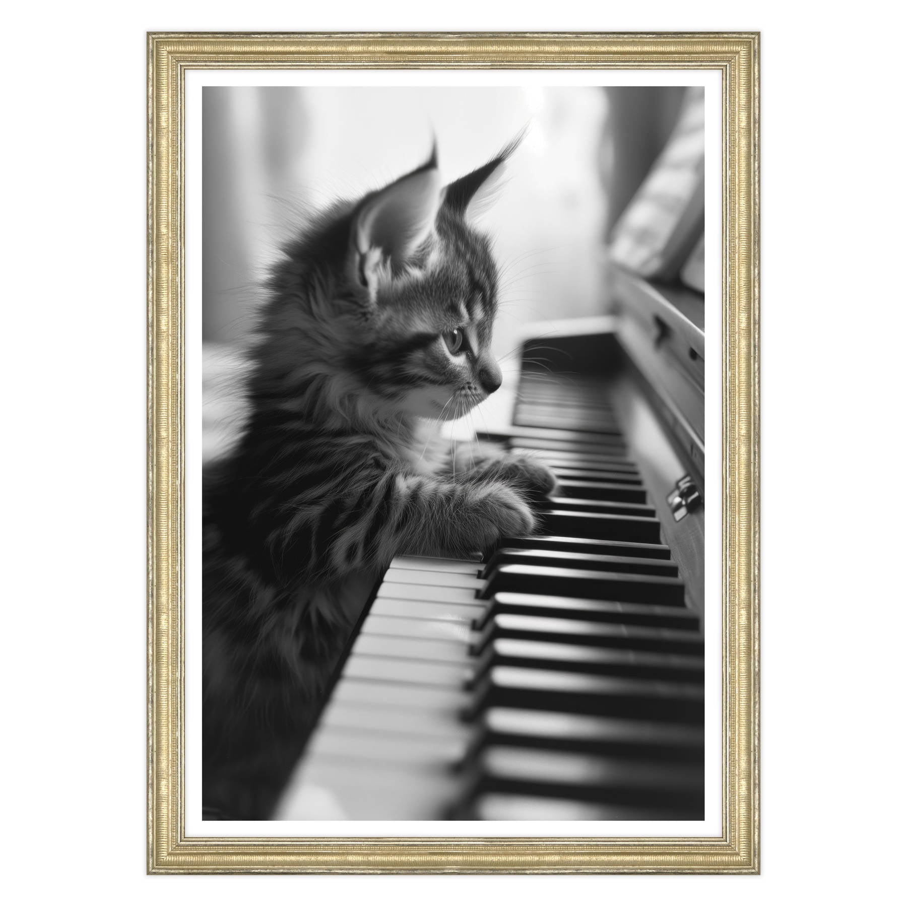 Eleganza Classica: Il Virtuoso Micio