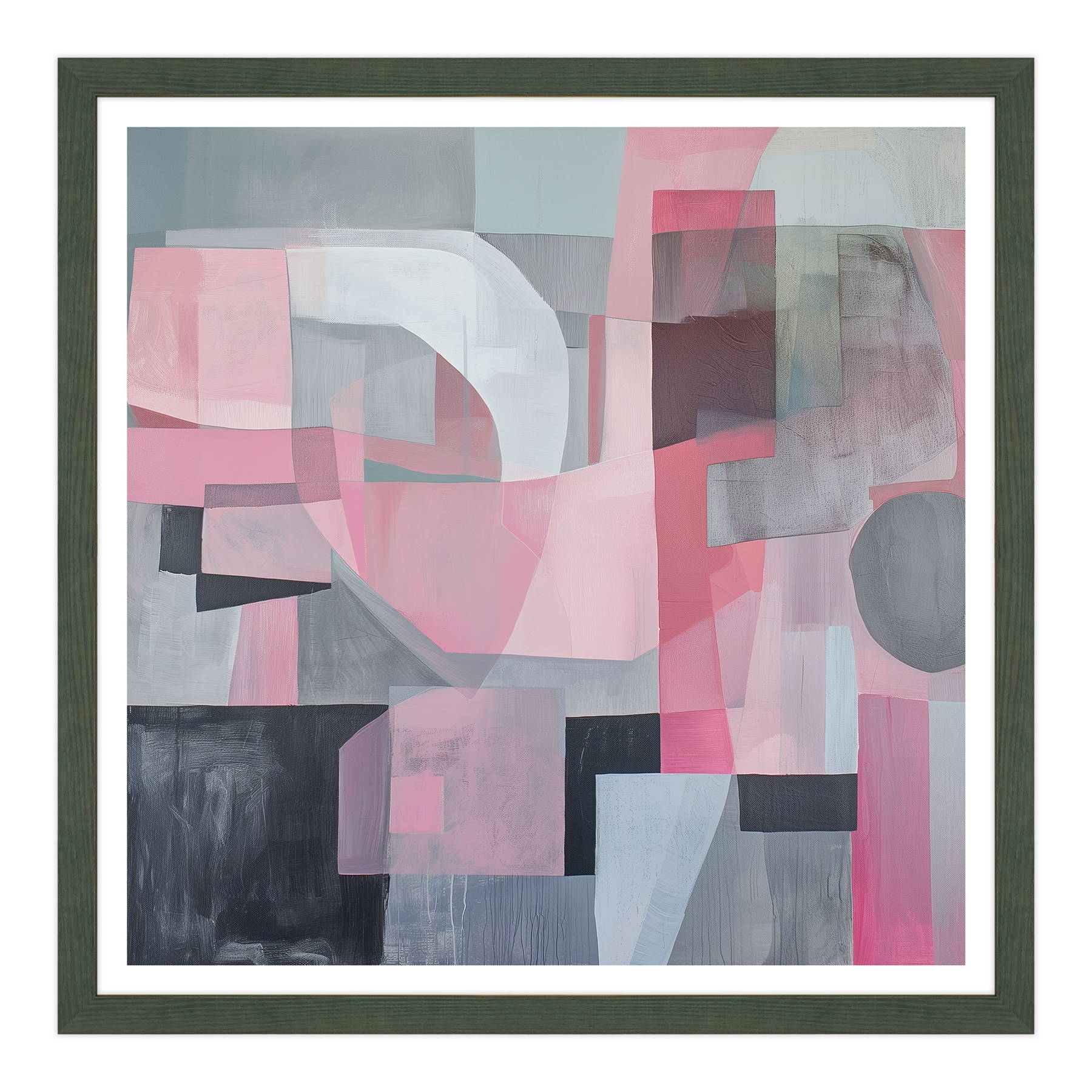 Astratto - Intersezione Rosa