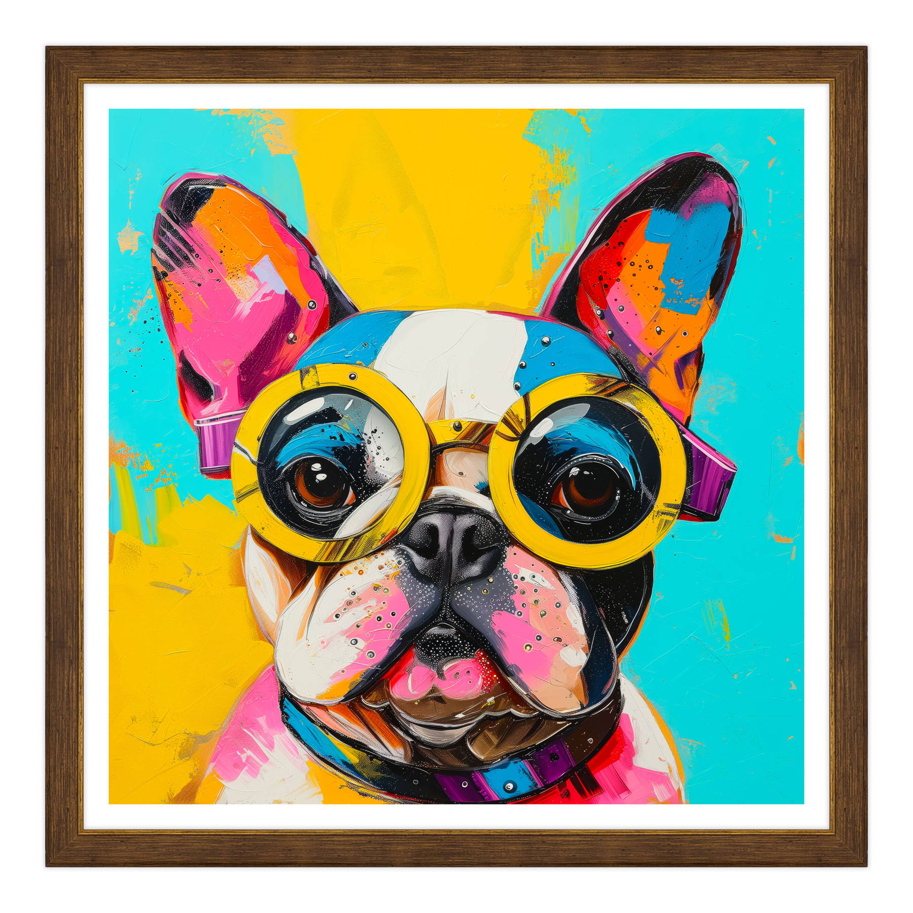 Lo Sguardo Pop del Bulldog Frenchie