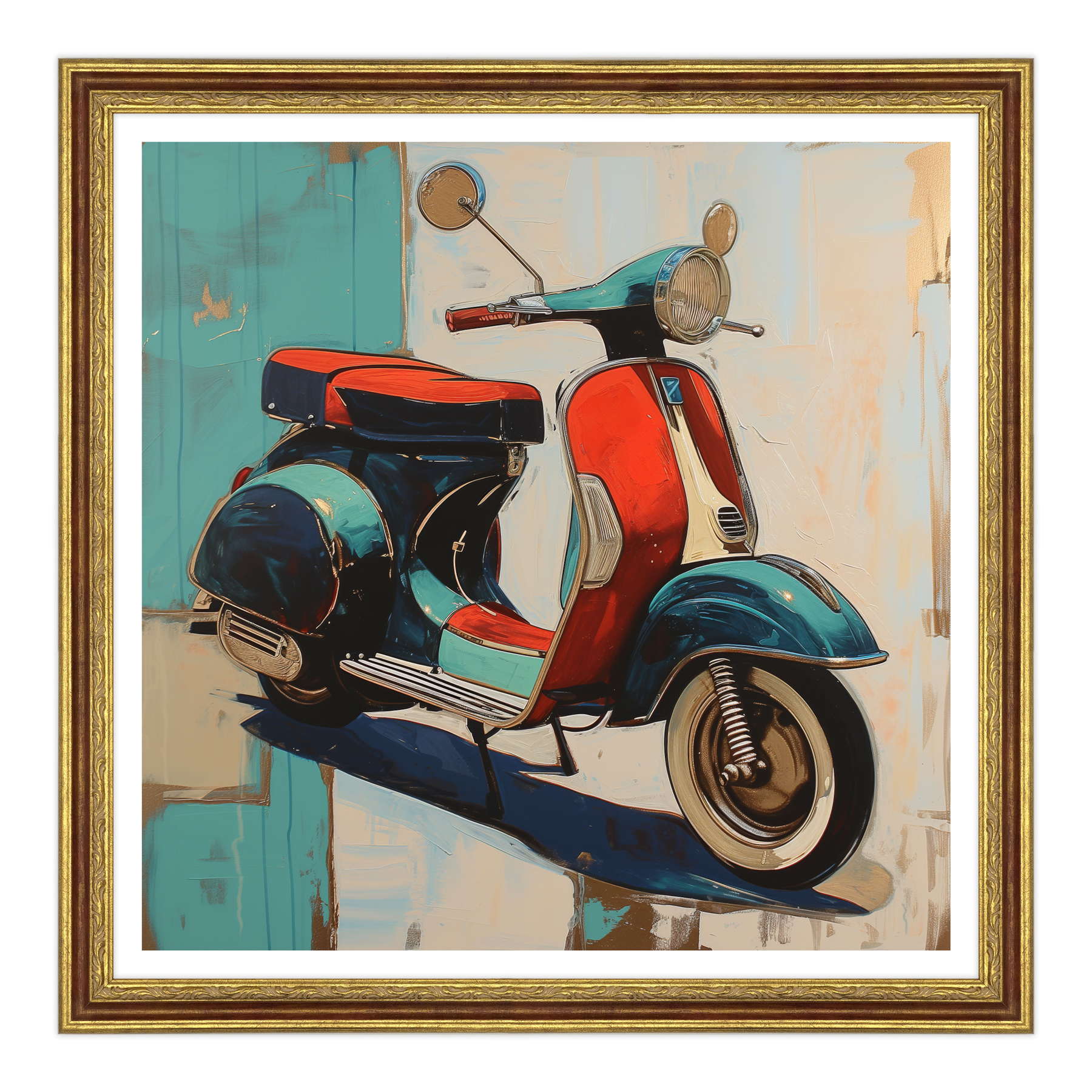 Ricordi in Blu e Rosso: Il Sogno della Vespa