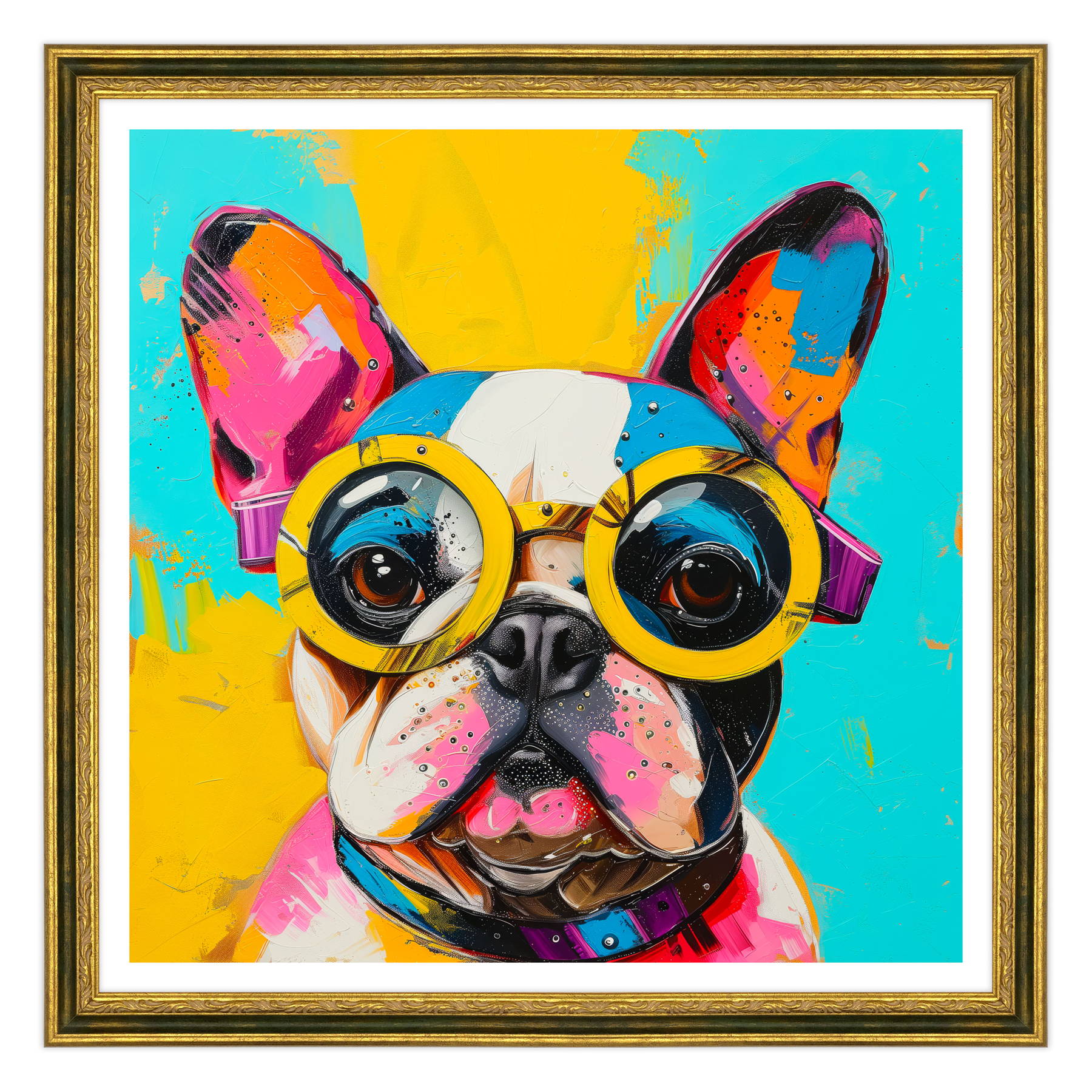 Lo Sguardo Pop del Bulldog Frenchie