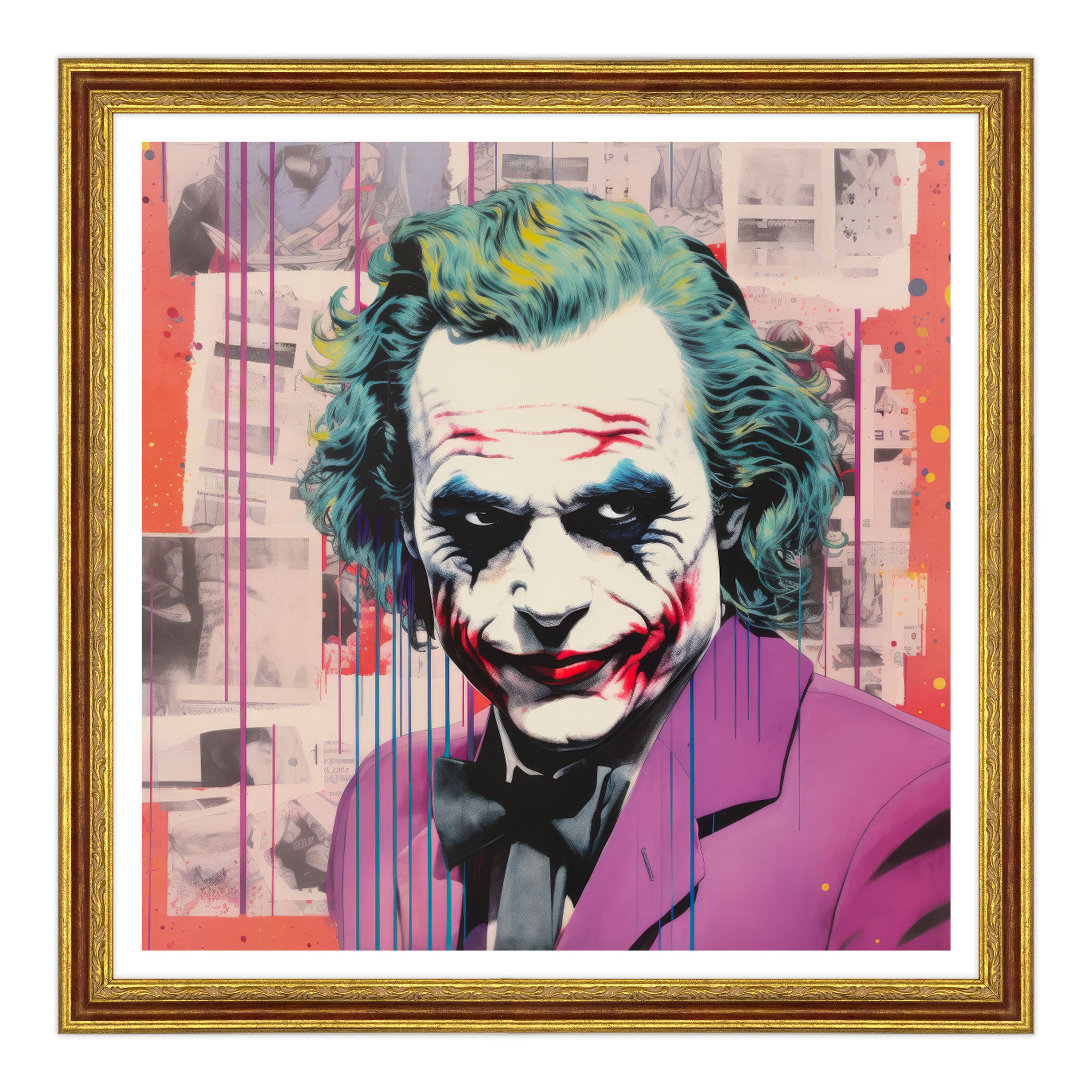 Joker Incorniciato: L'Arte della Follia