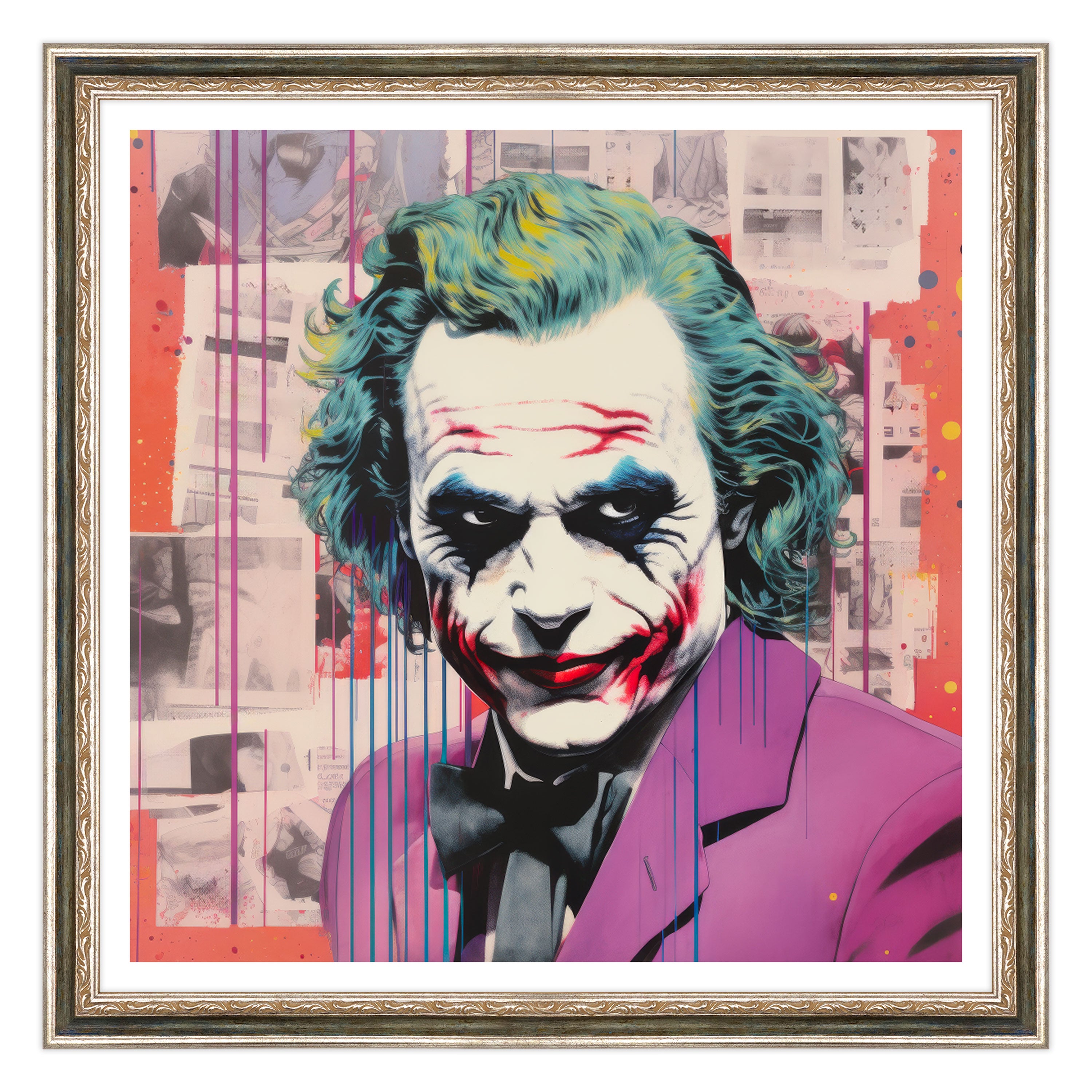 Joker Incorniciato: L'Arte della Follia