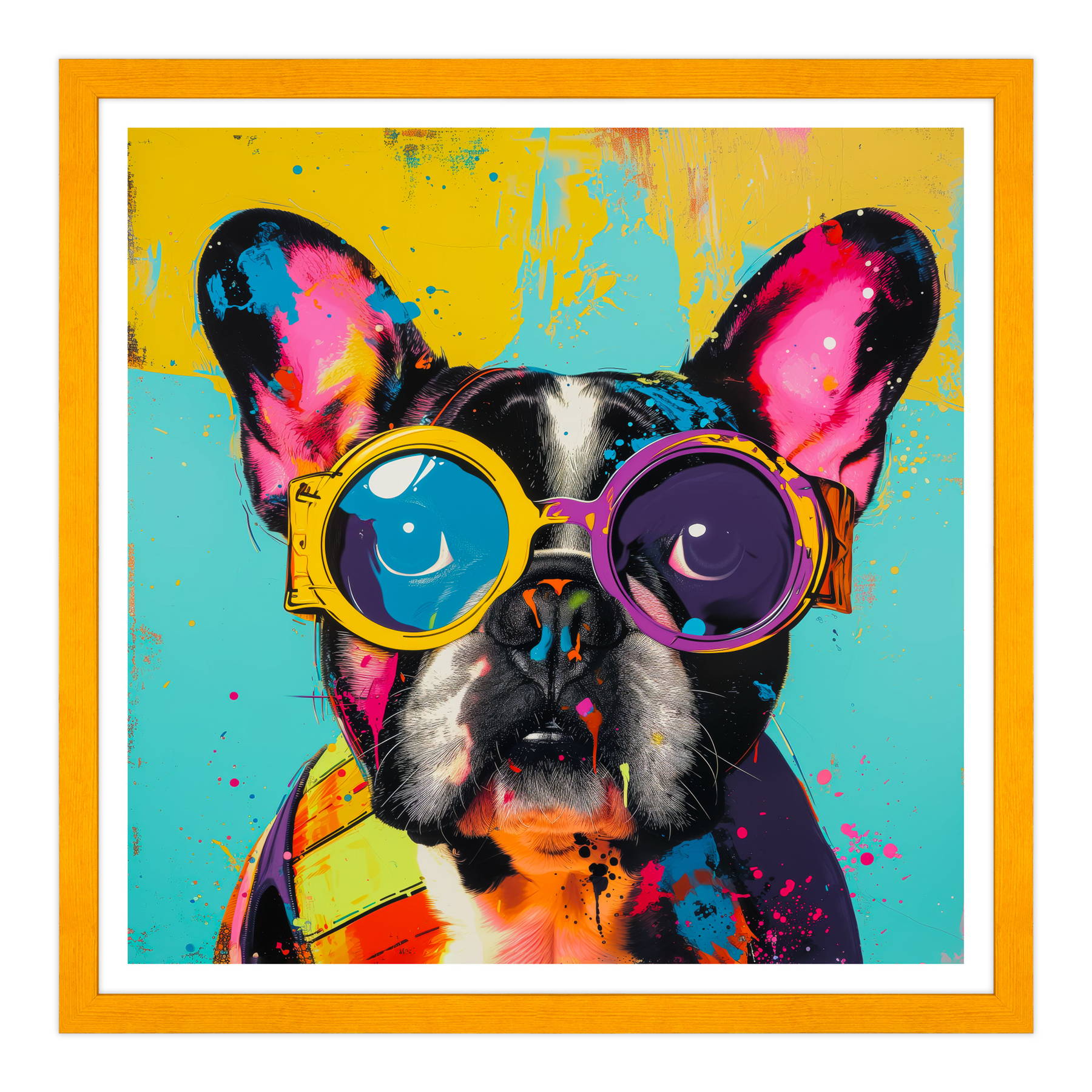 Palette di Pop: Bulldog in Technicolor