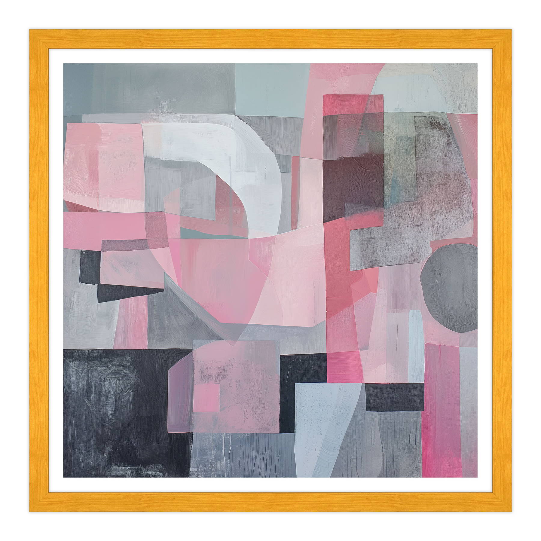 Astratto - Intersezione Rosa