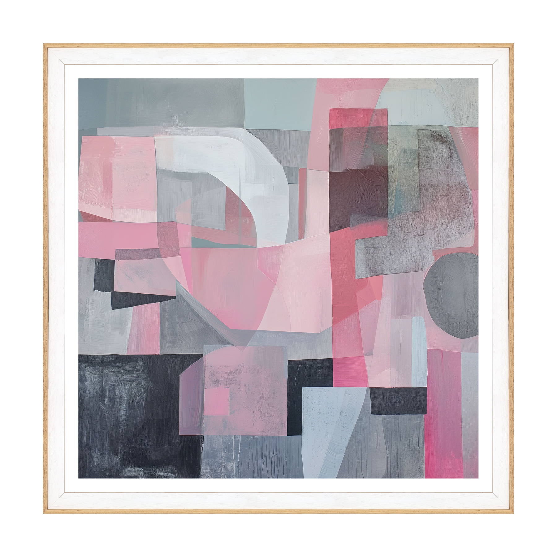 Astratto - Intersezione Rosa