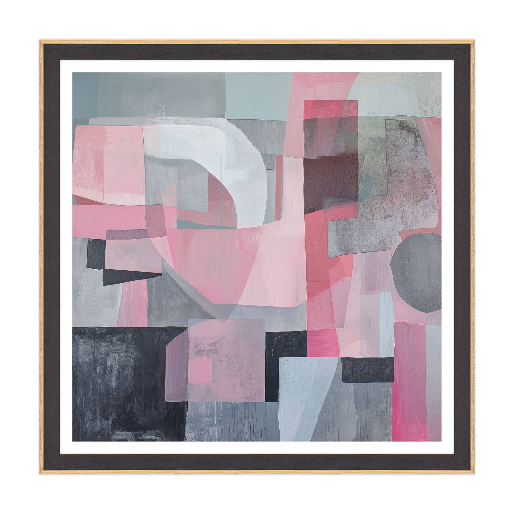 Astratto - Intersezione Rosa