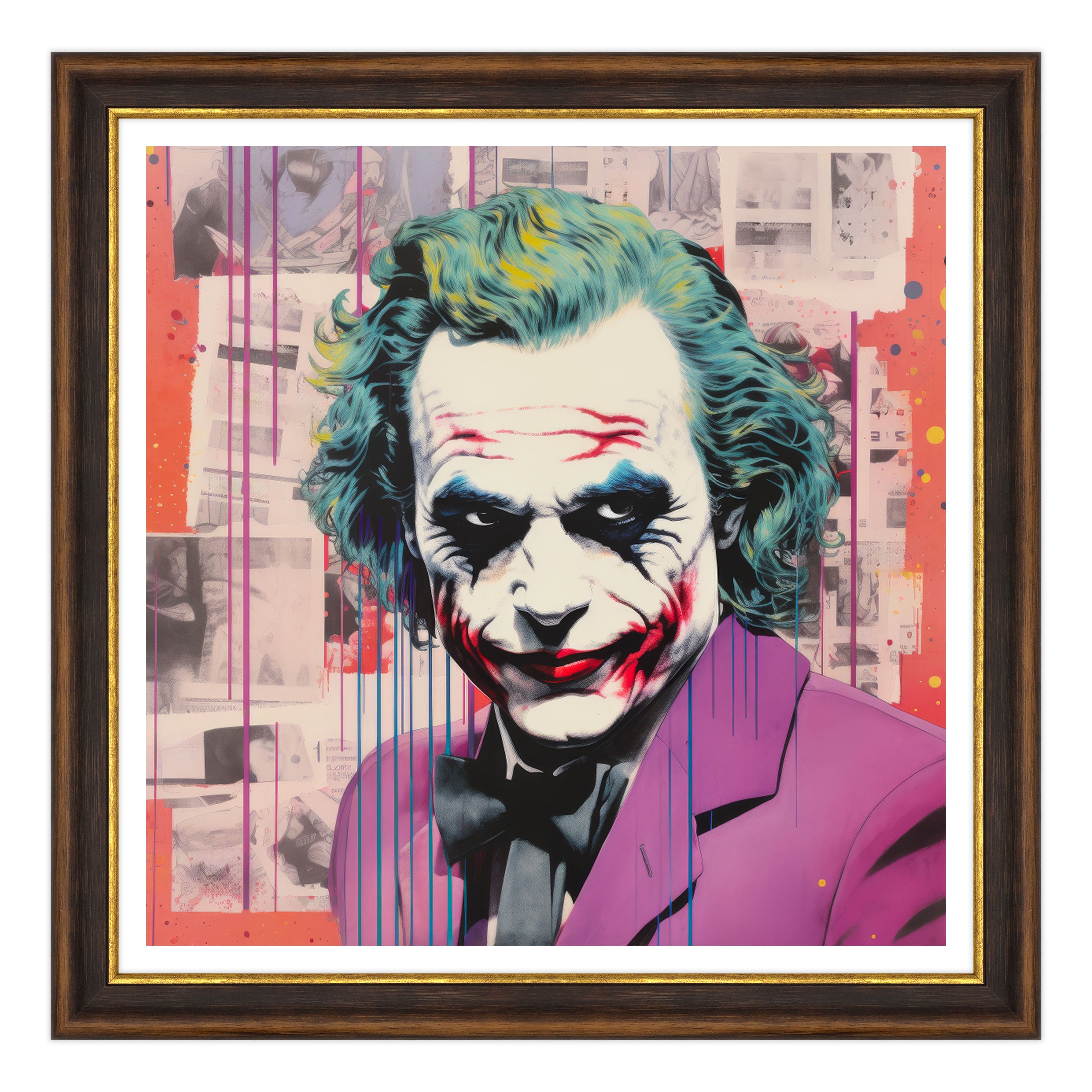 Joker Incorniciato: L'Arte della Follia