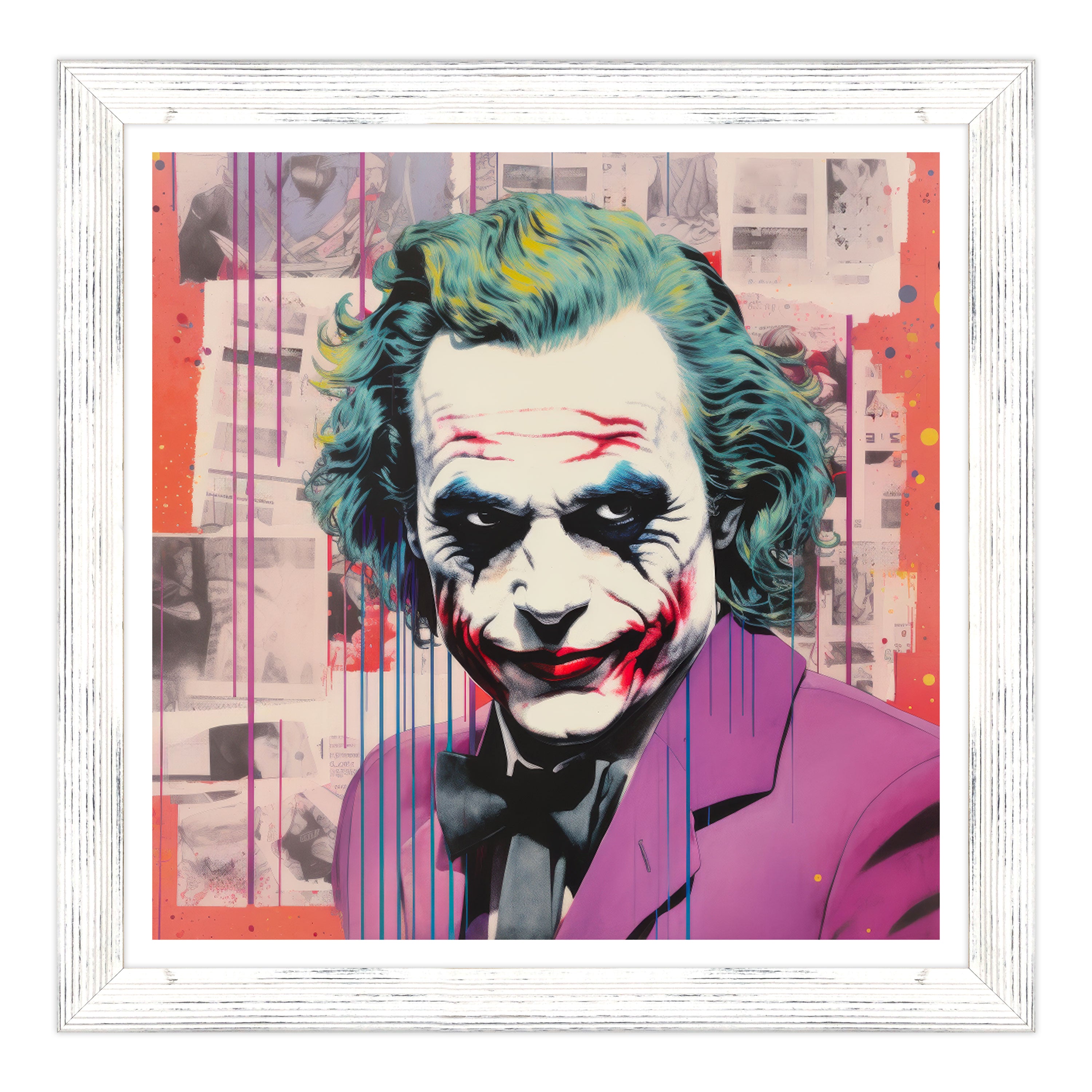 Joker Incorniciato: L'Arte della Follia