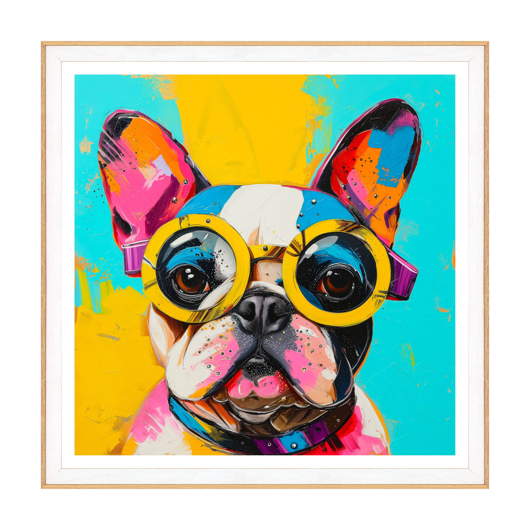 Lo Sguardo Pop del Bulldog Frenchie