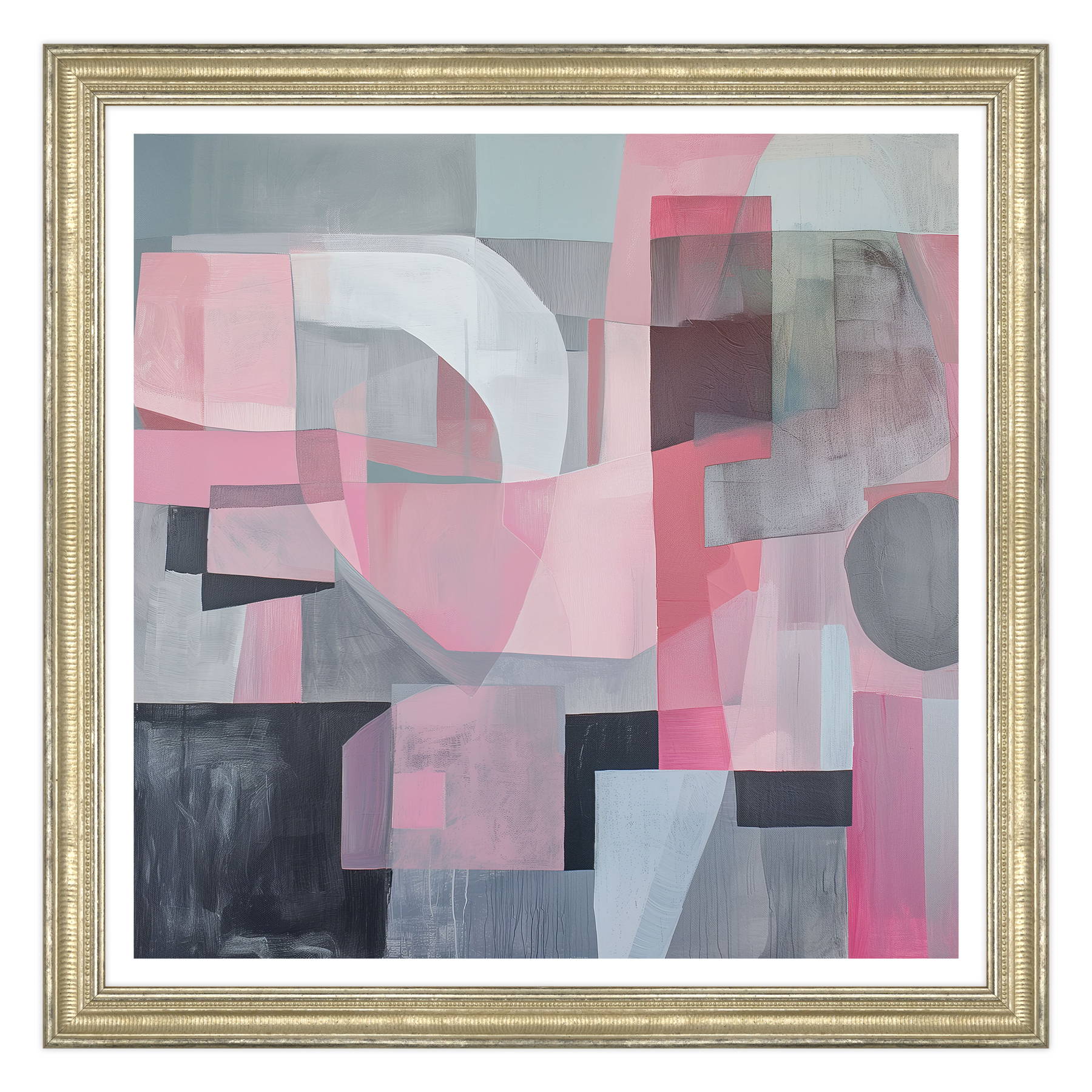 Astratto - Intersezione Rosa