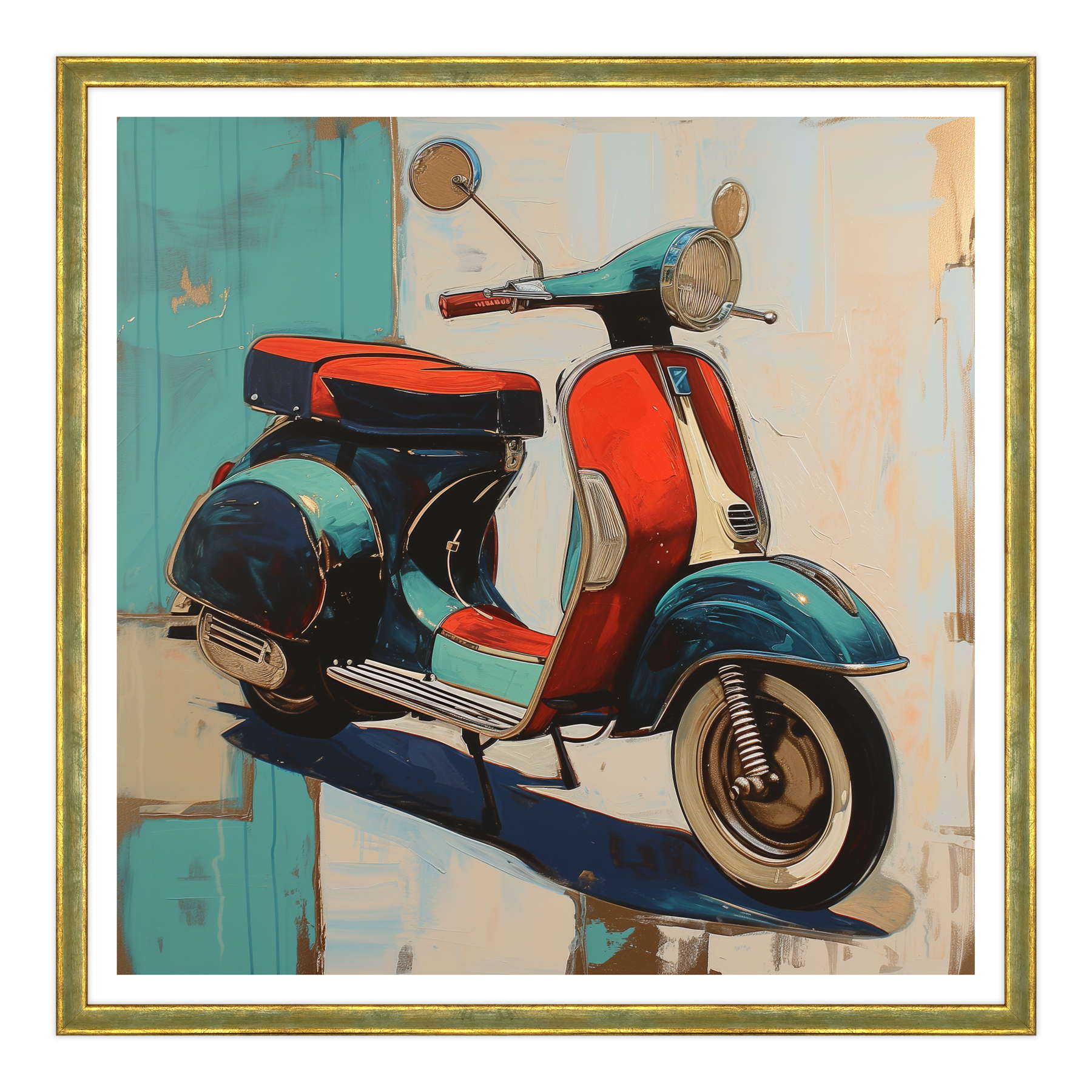 Ricordi in Blu e Rosso: Il Sogno della Vespa