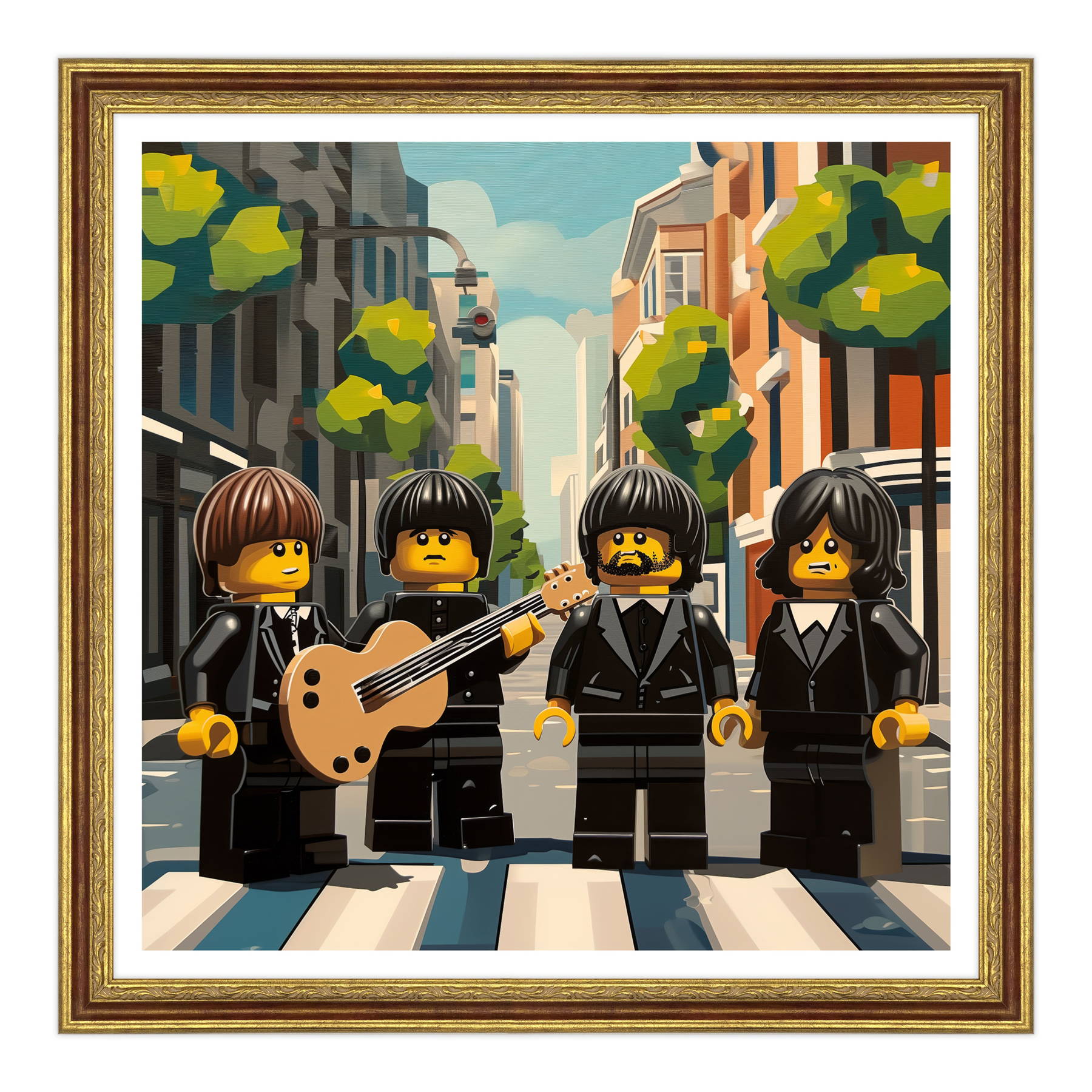 Melodia in Mattoncini: Quartetto di Liverpool