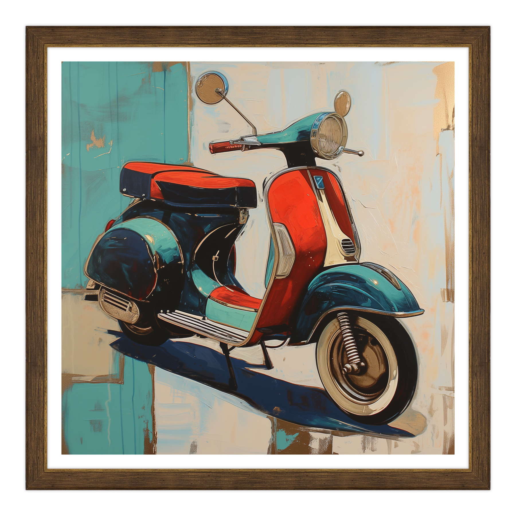 Ricordi in Blu e Rosso: Il Sogno della Vespa