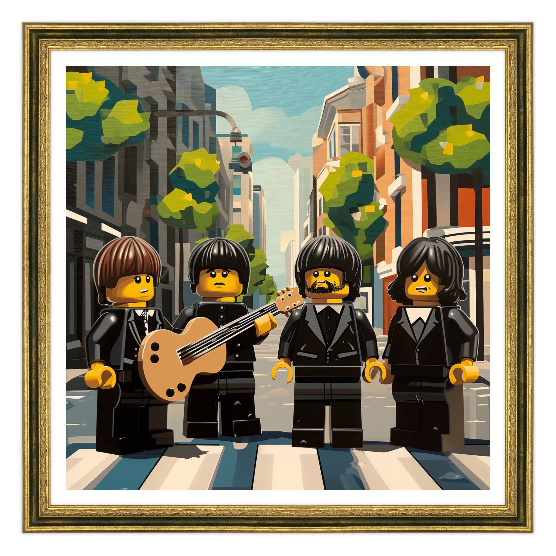 Melodia in Mattoncini: Quartetto di Liverpool