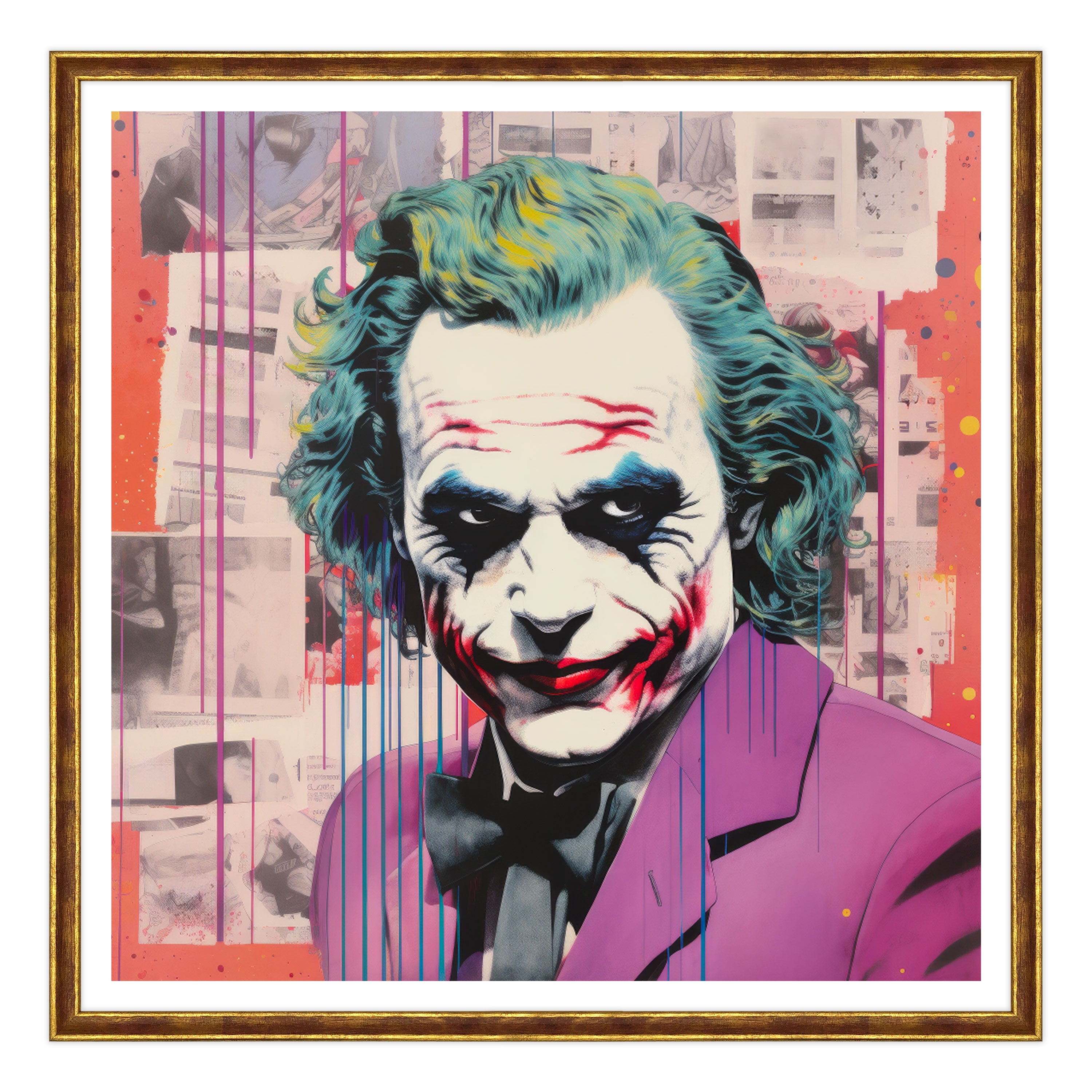 Joker Incorniciato: L'Arte della Follia