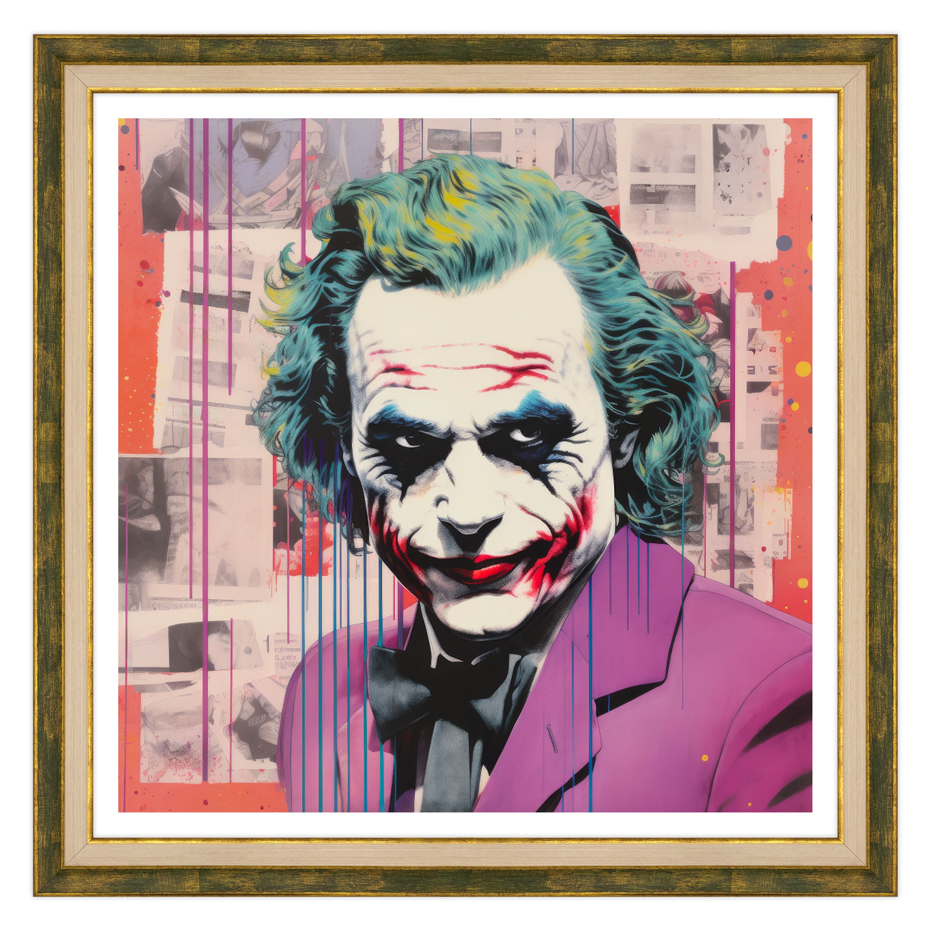 Joker Incorniciato: L'Arte della Follia
