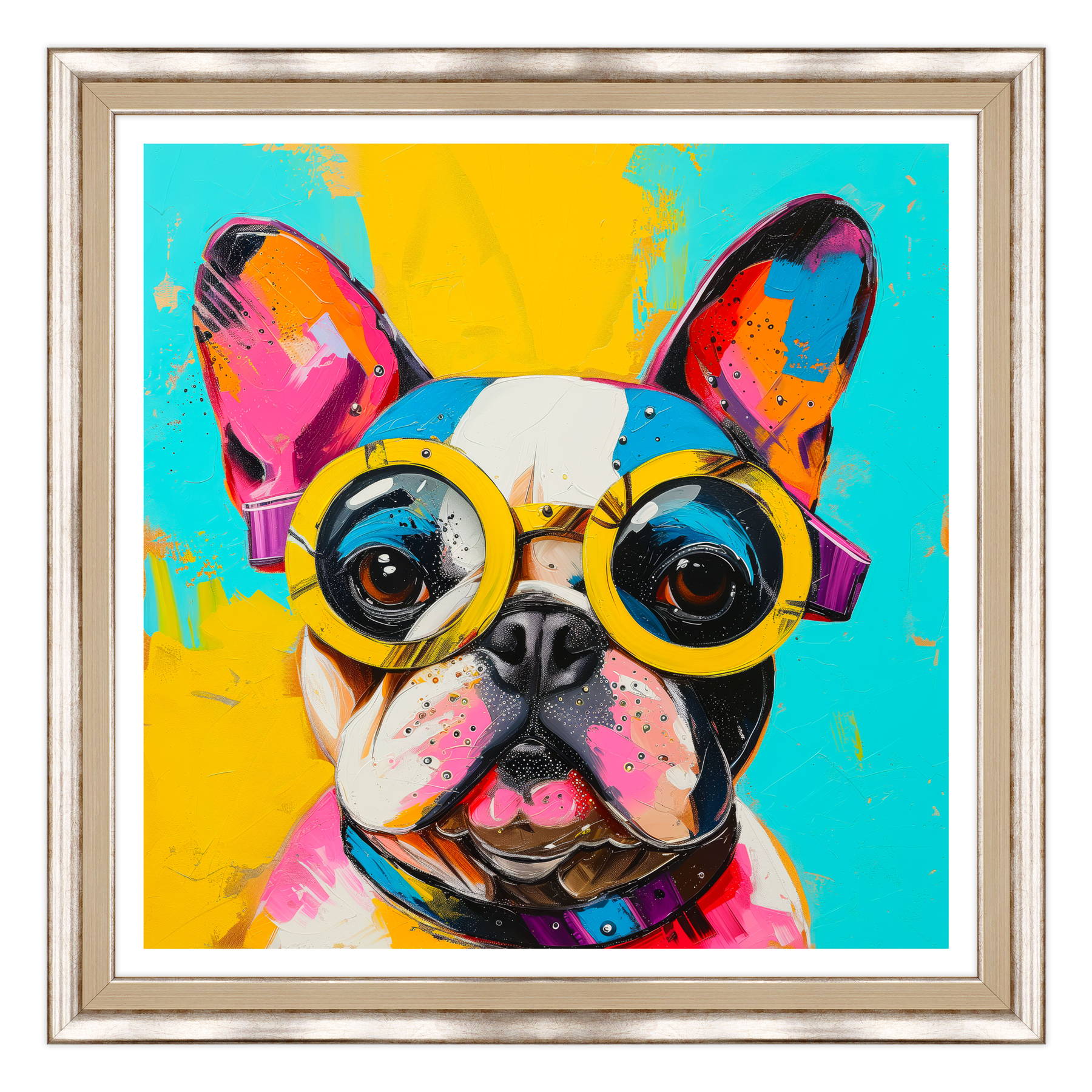 Lo Sguardo Pop del Bulldog Frenchie