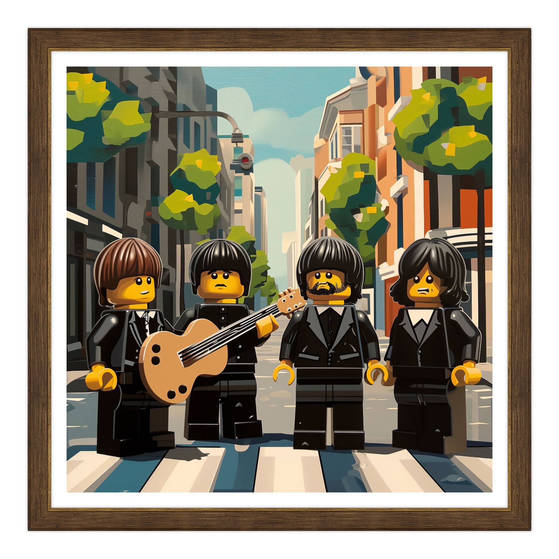 Melodia in Mattoncini: Quartetto di Liverpool