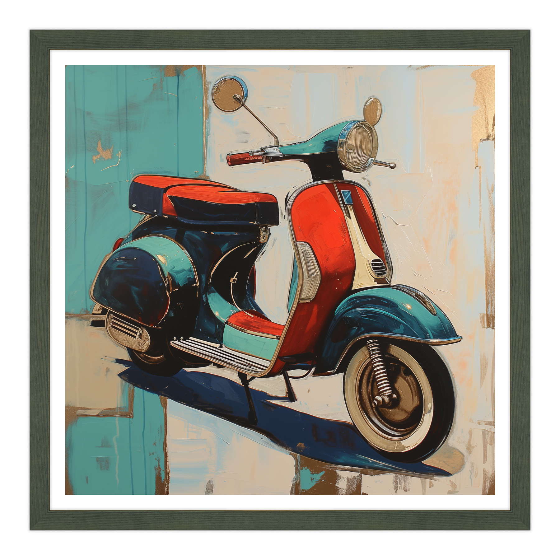 Ricordi in Blu e Rosso: Il Sogno della Vespa
