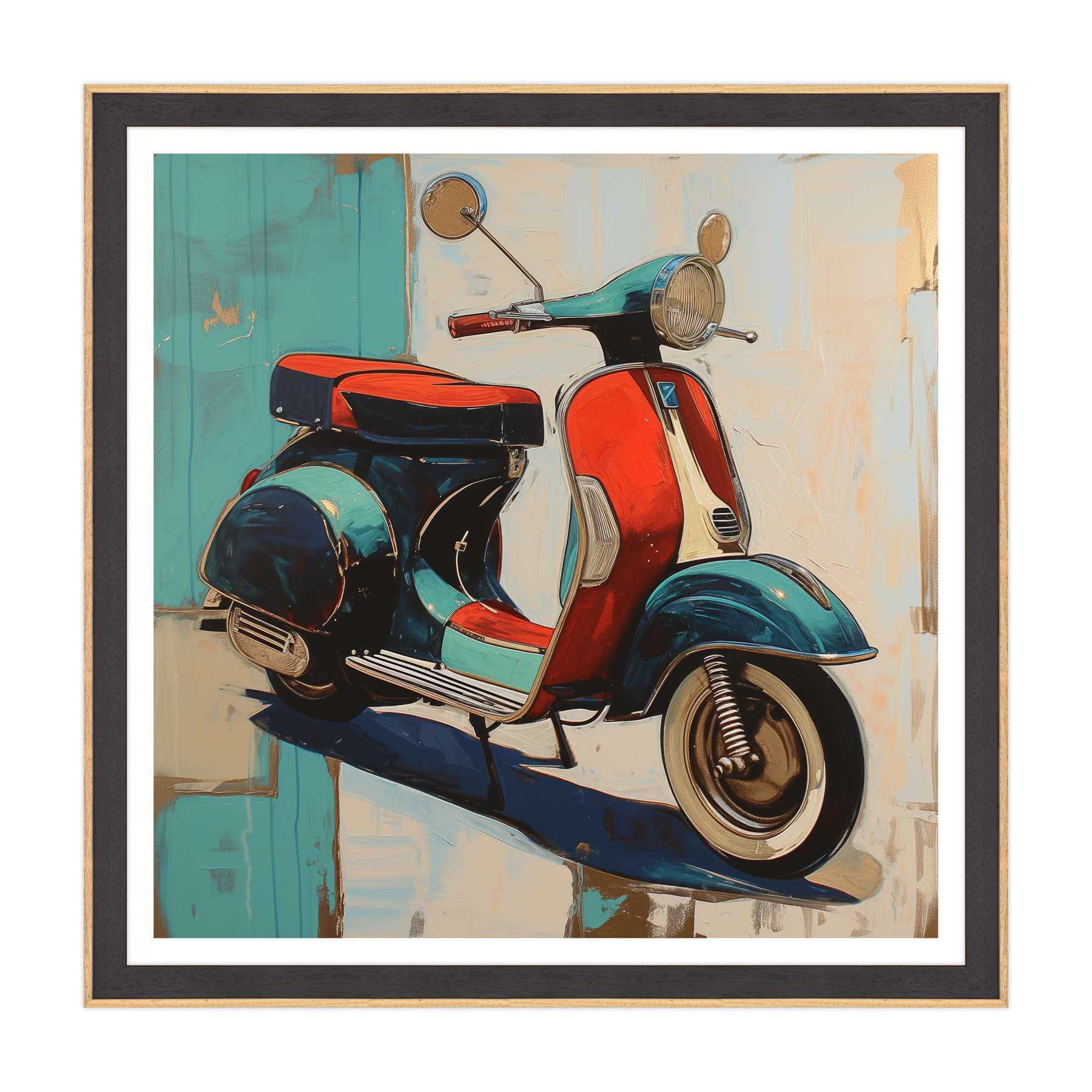 Ricordi in Blu e Rosso: Il Sogno della Vespa