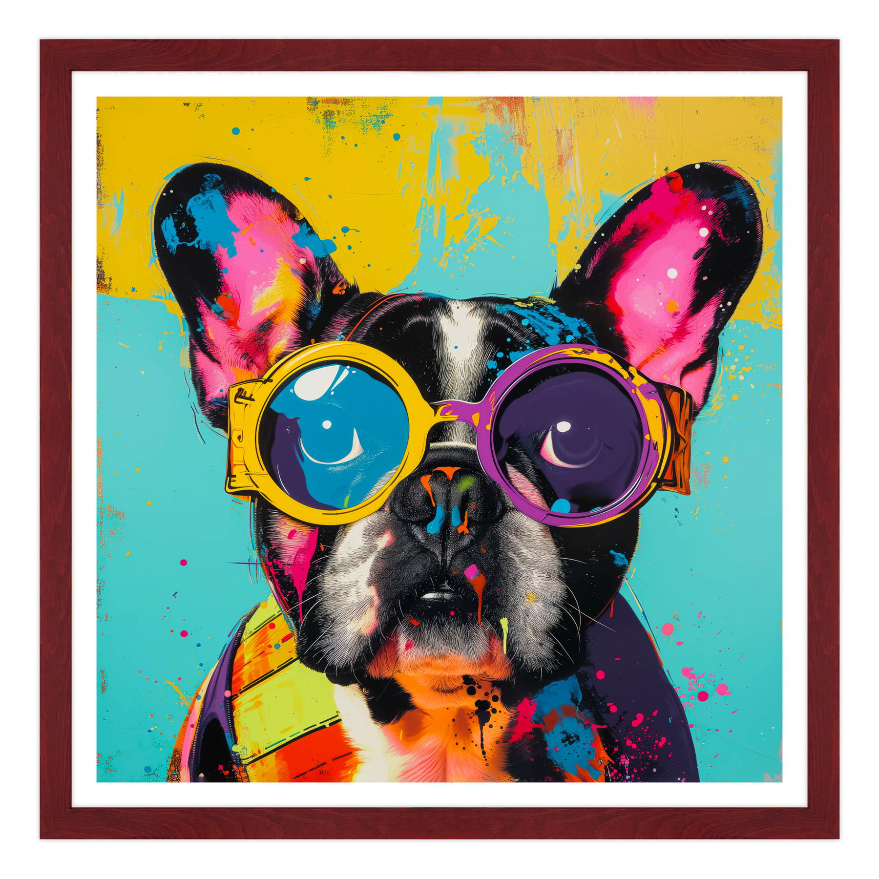 Palette di Pop: Bulldog in Technicolor