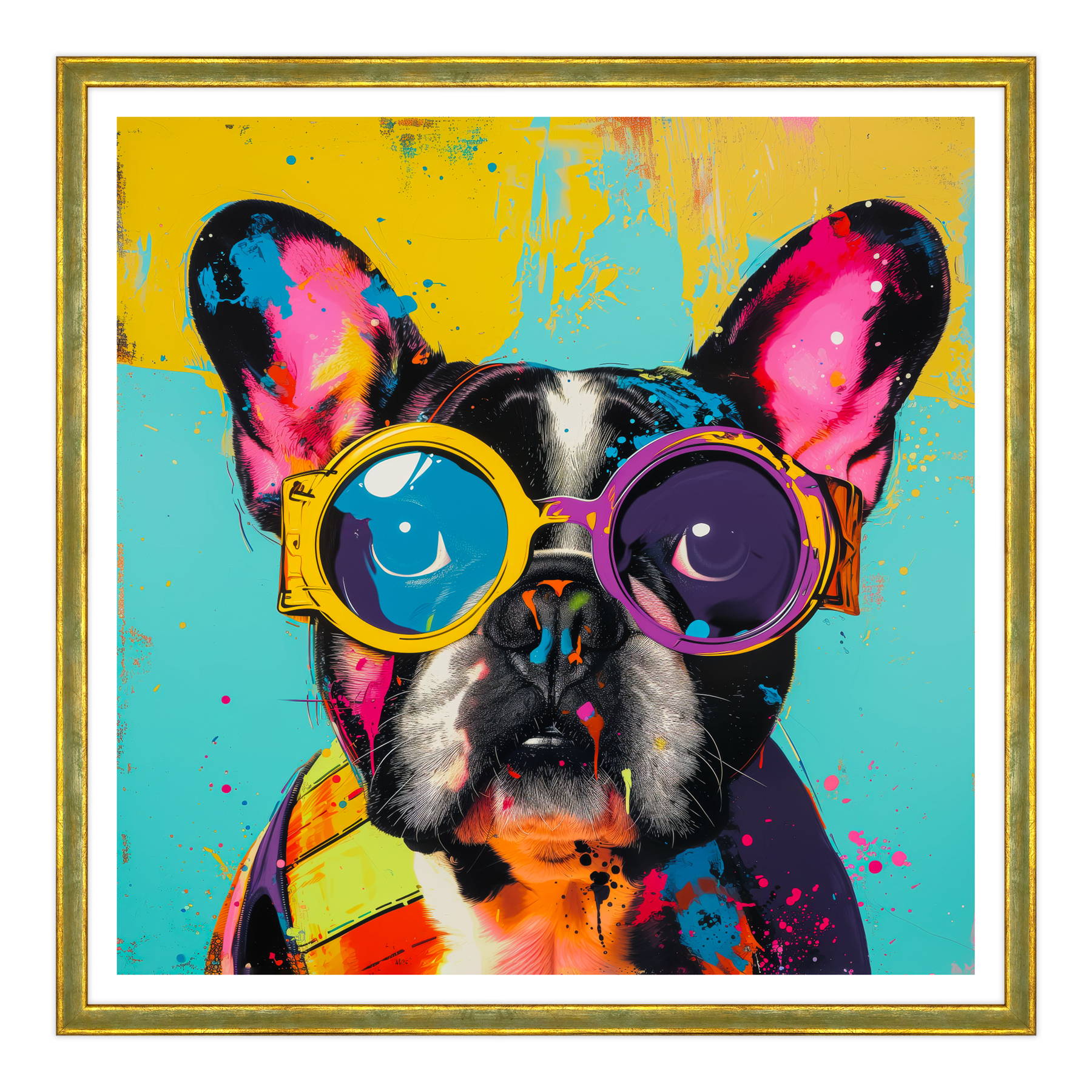 Palette di Pop: Bulldog in Technicolor
