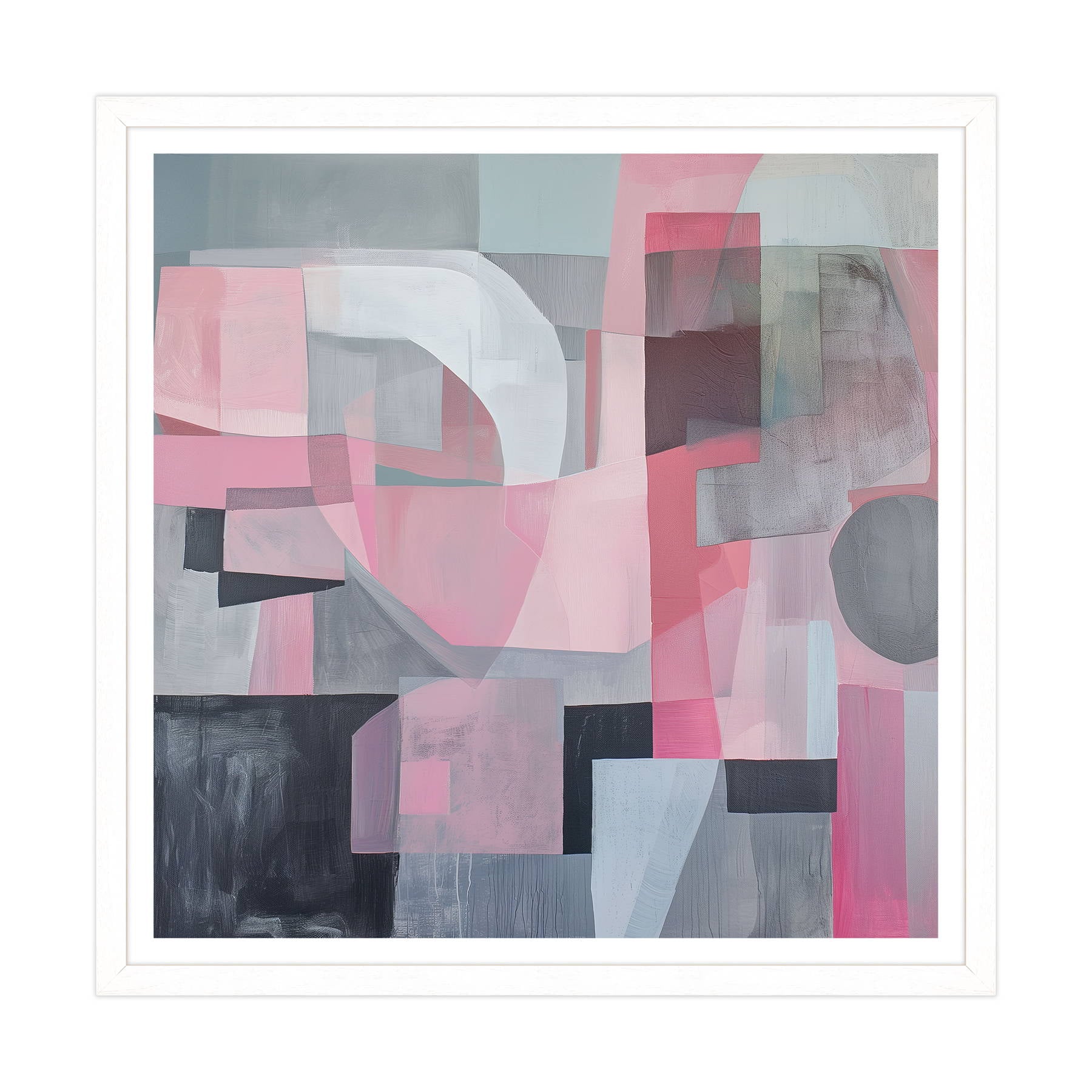 Astratto - Intersezione Rosa