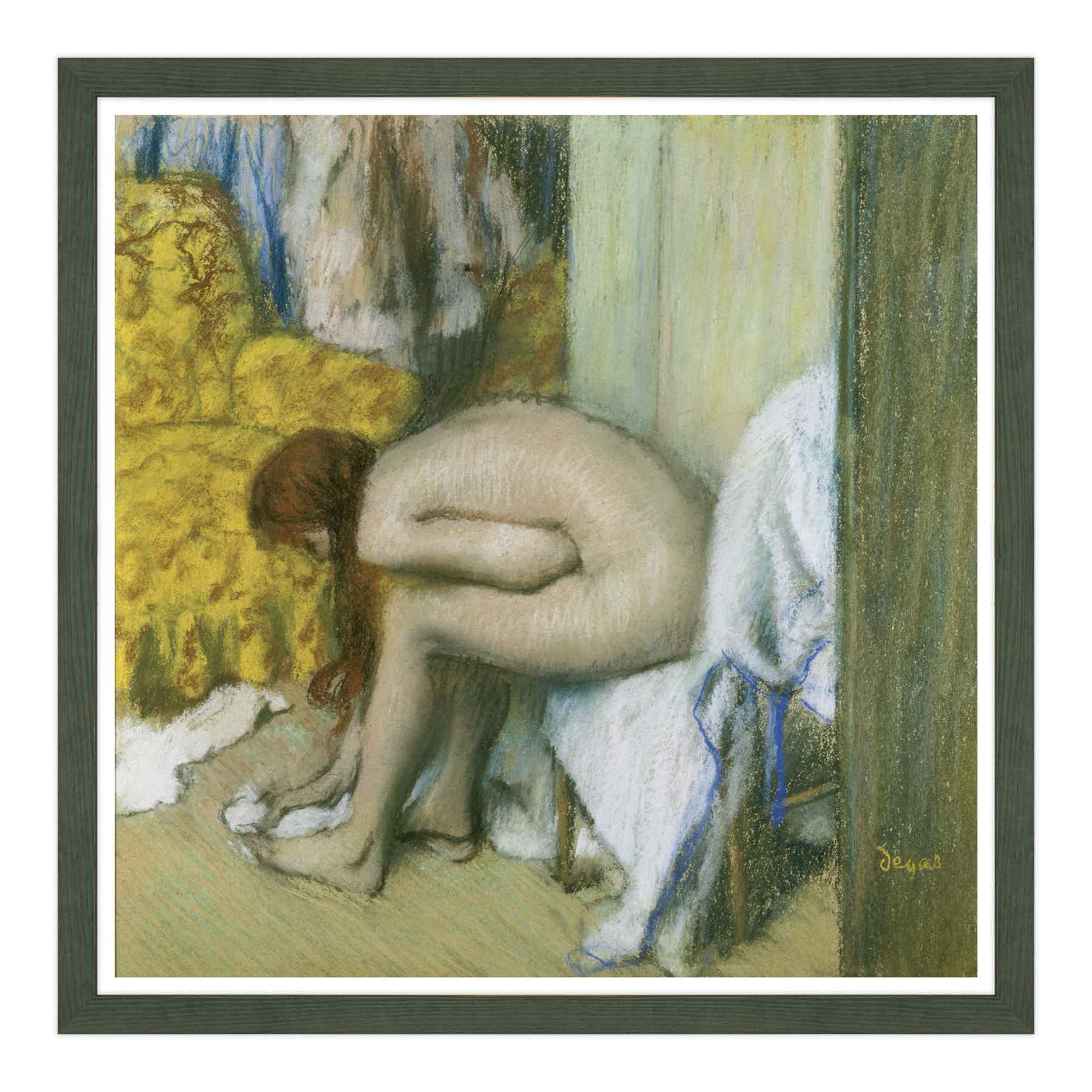 Edgar Degas - Donna che si asciuga il piede