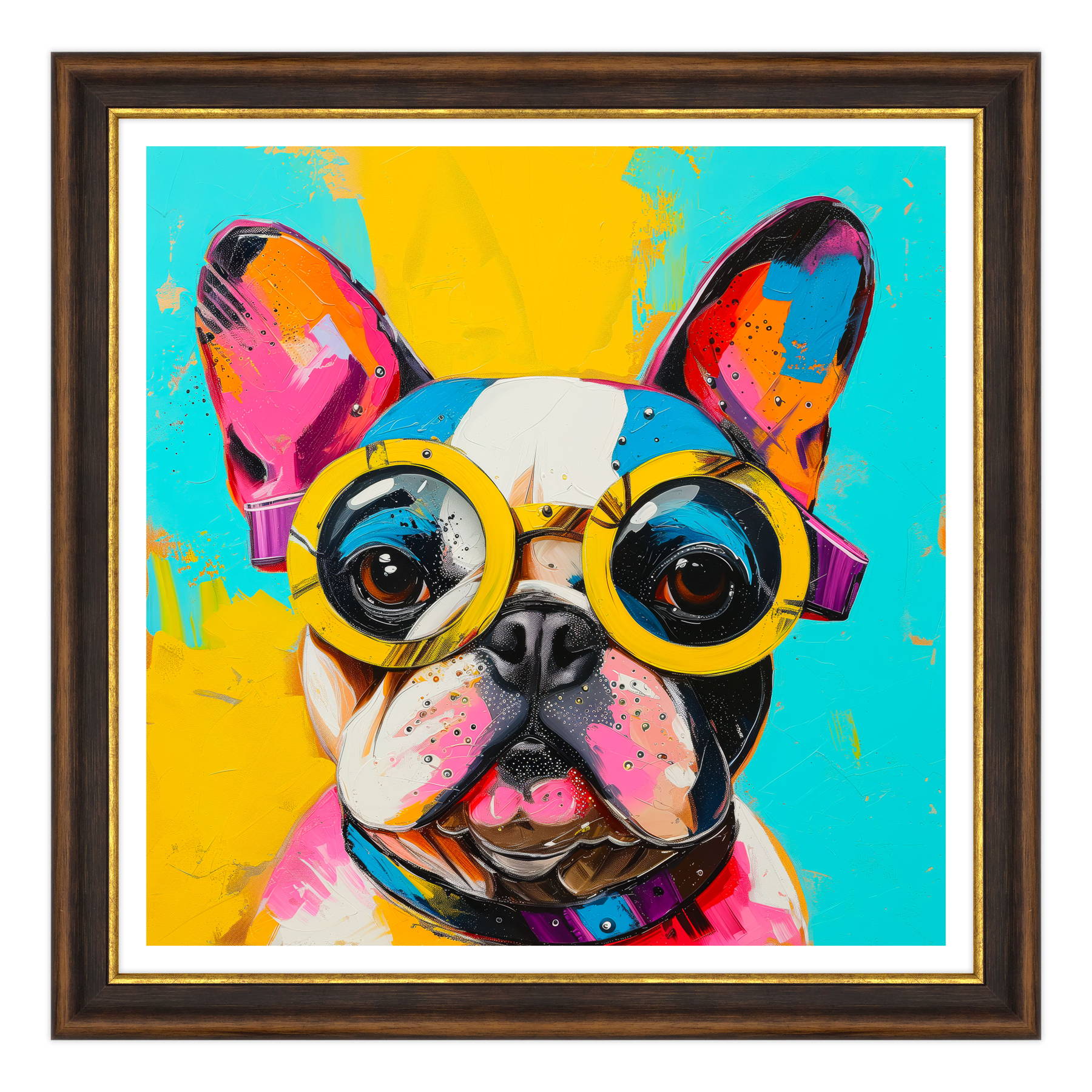 Lo Sguardo Pop del Bulldog Frenchie