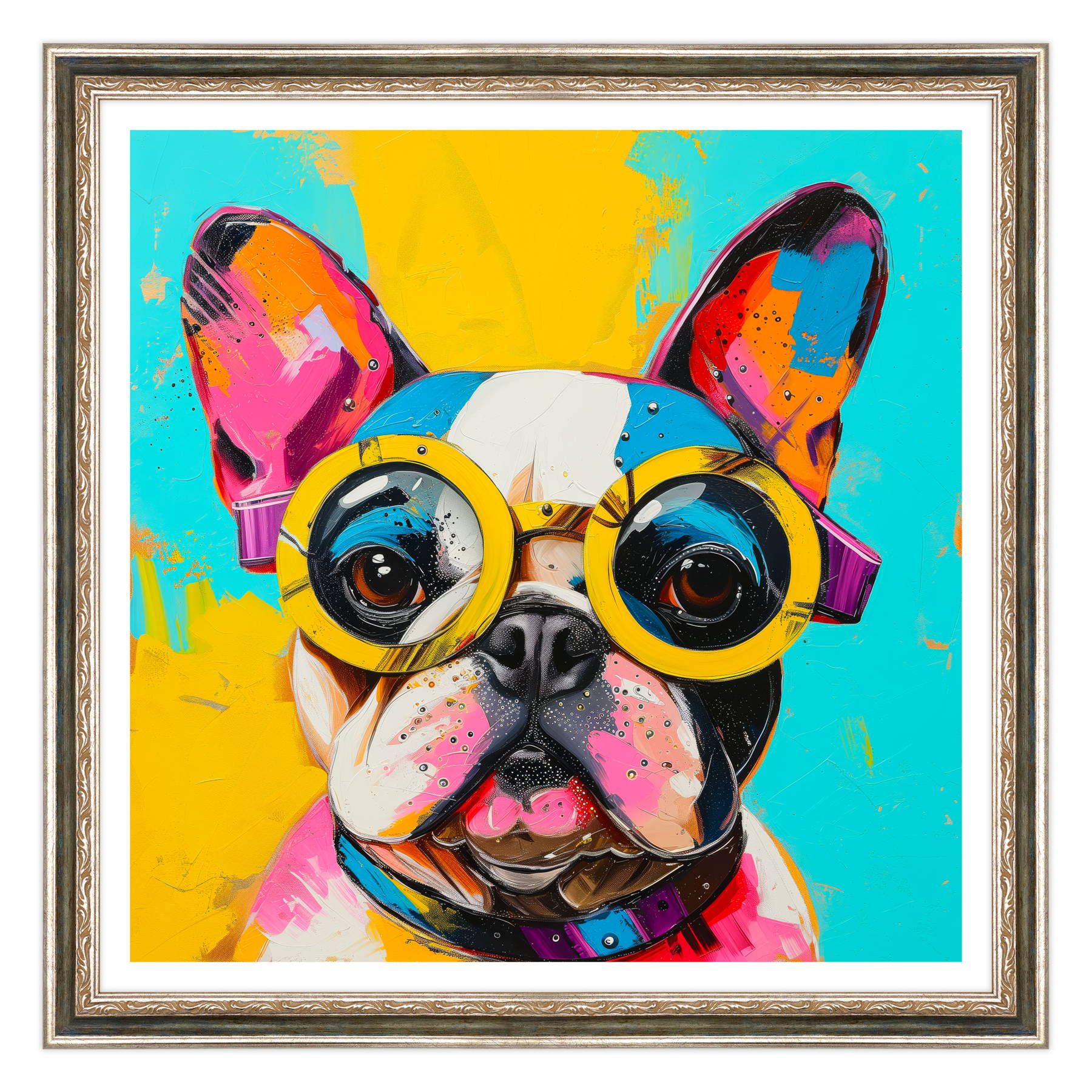 Lo Sguardo Pop del Bulldog Frenchie
